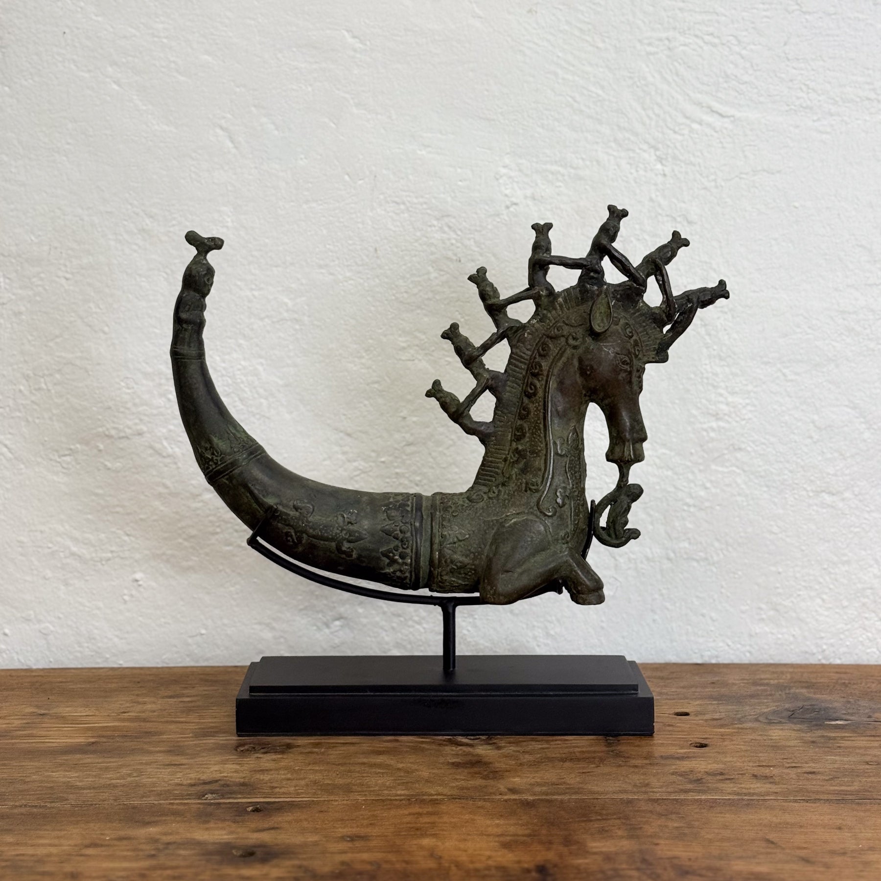 Large Bronze Seahorse