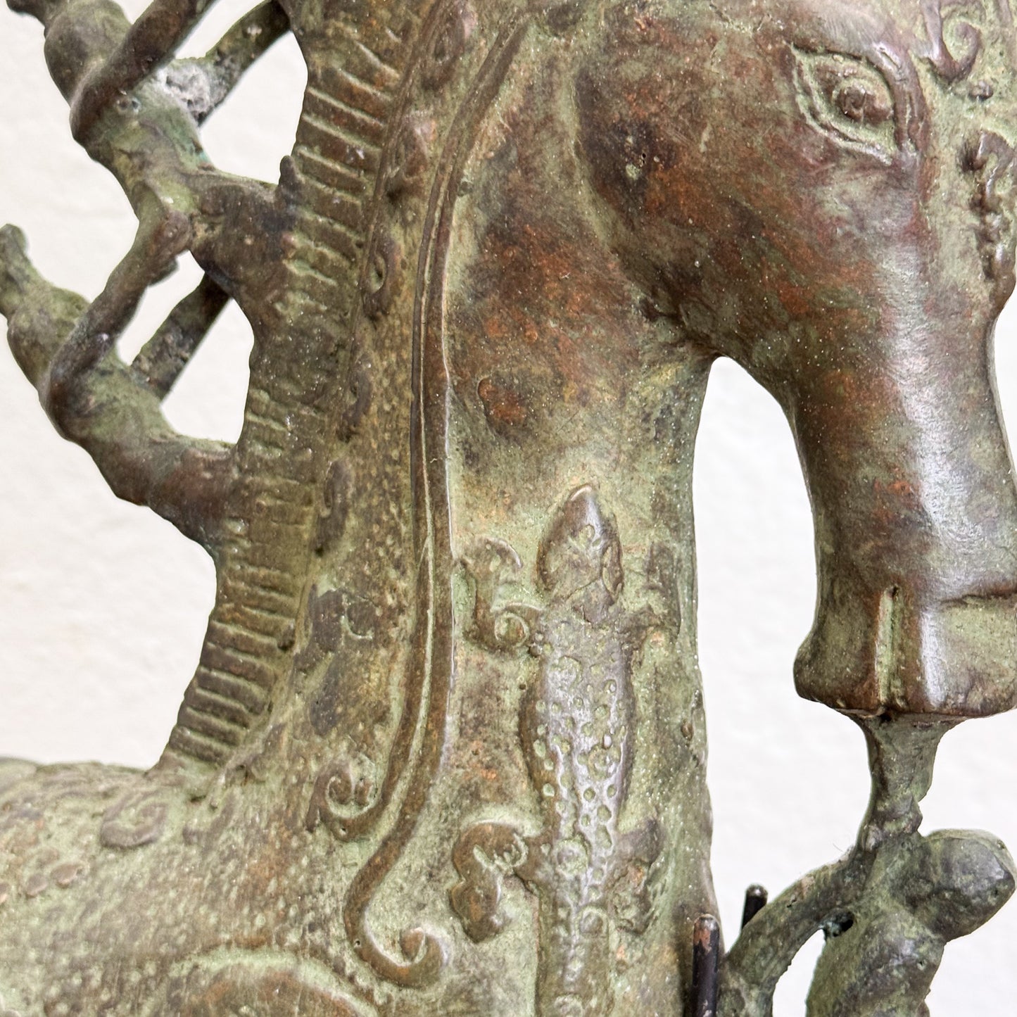 Large Bronze Seahorse
