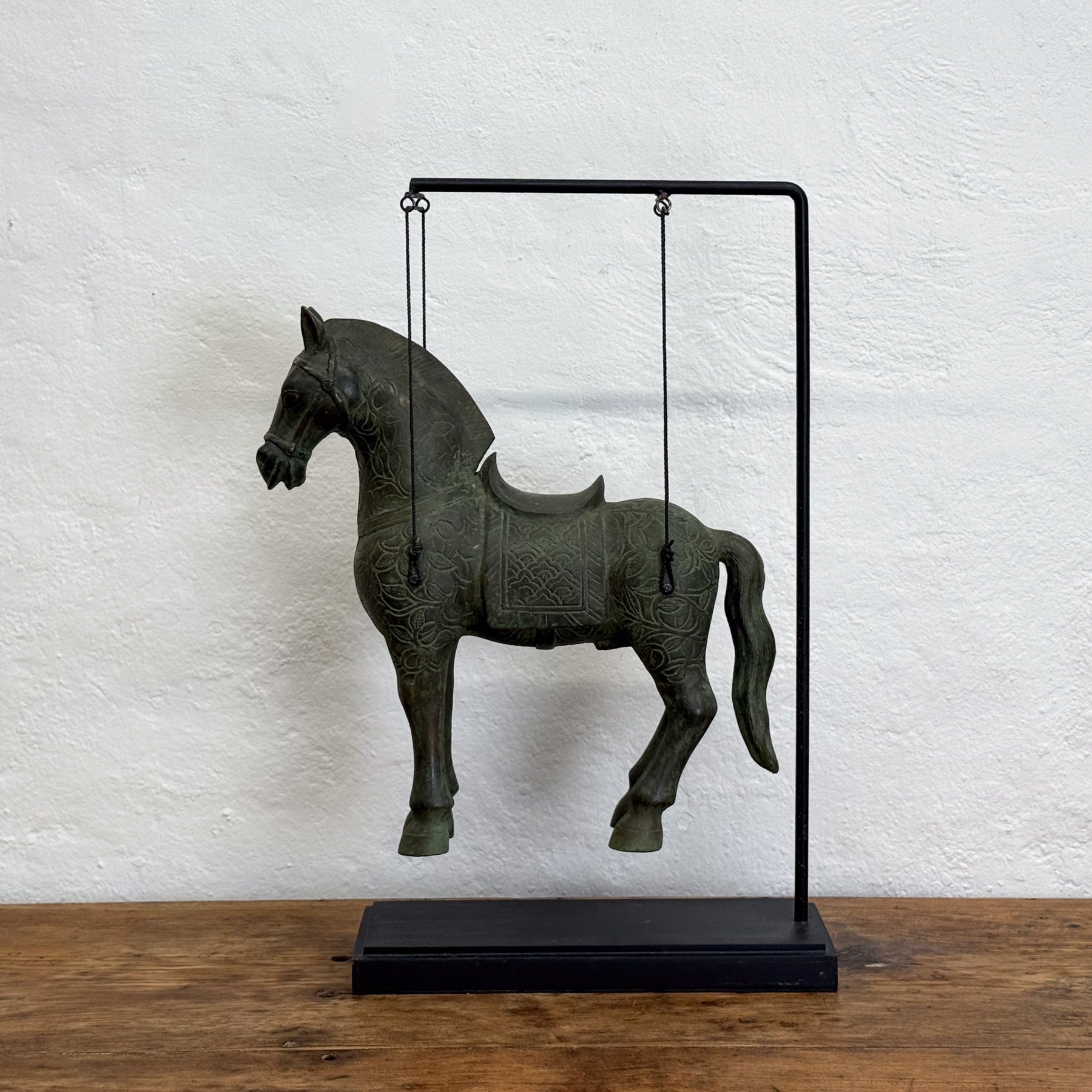 Large Bronze Hanging Horse
