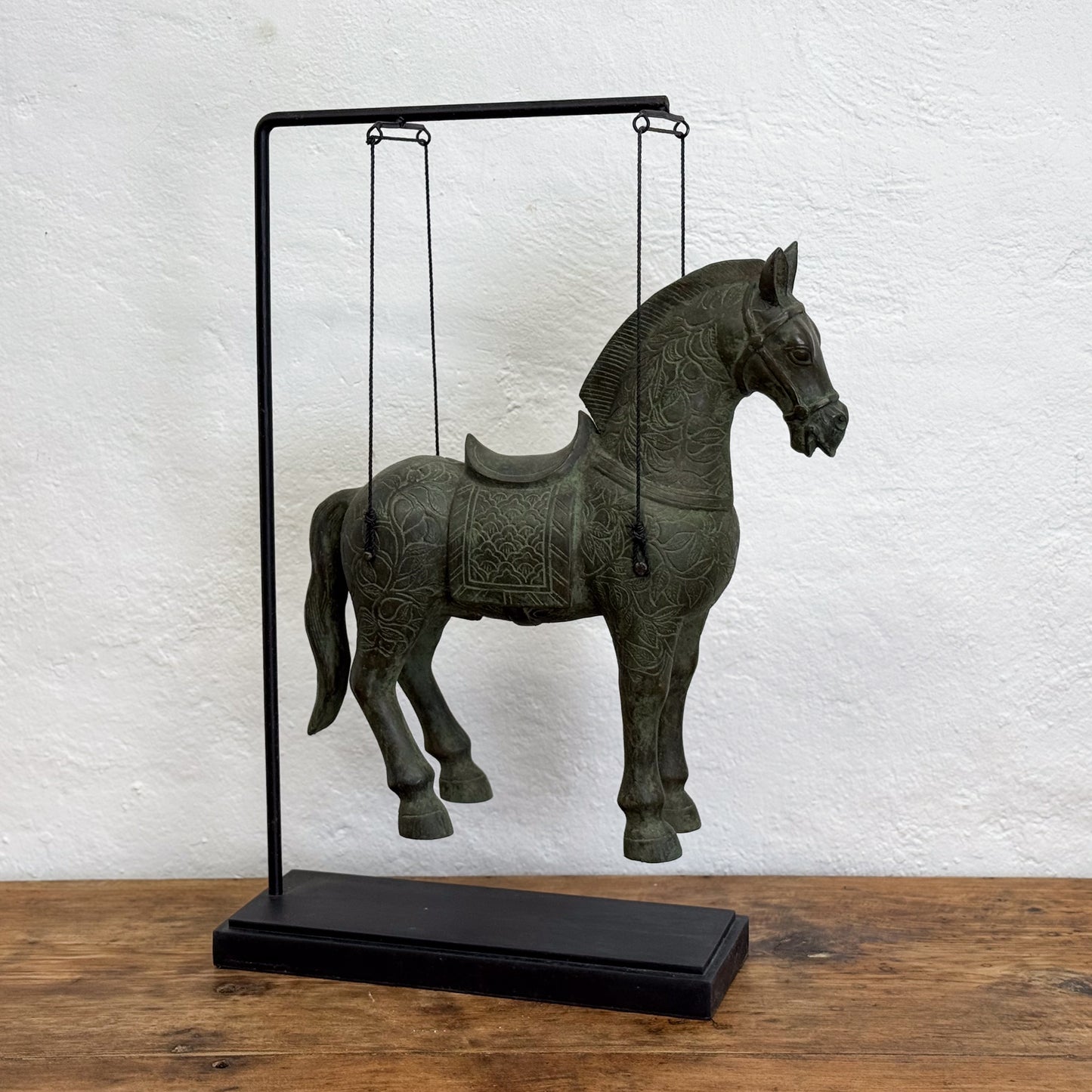 Large Bronze Hanging Horse
