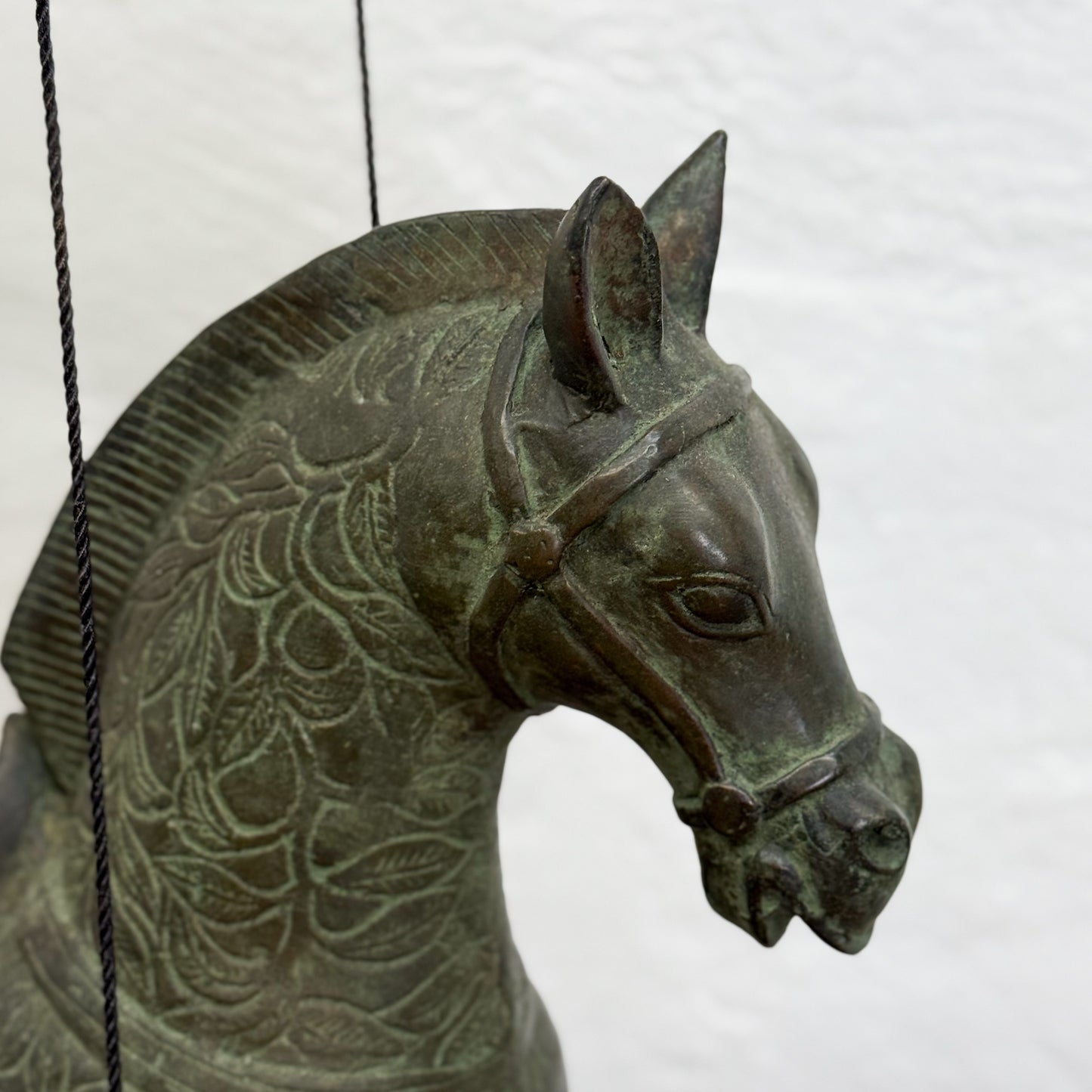 Large Bronze Hanging Horse