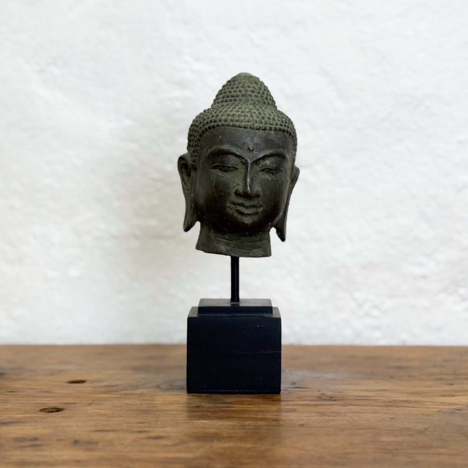 Bronze Buddha Head I