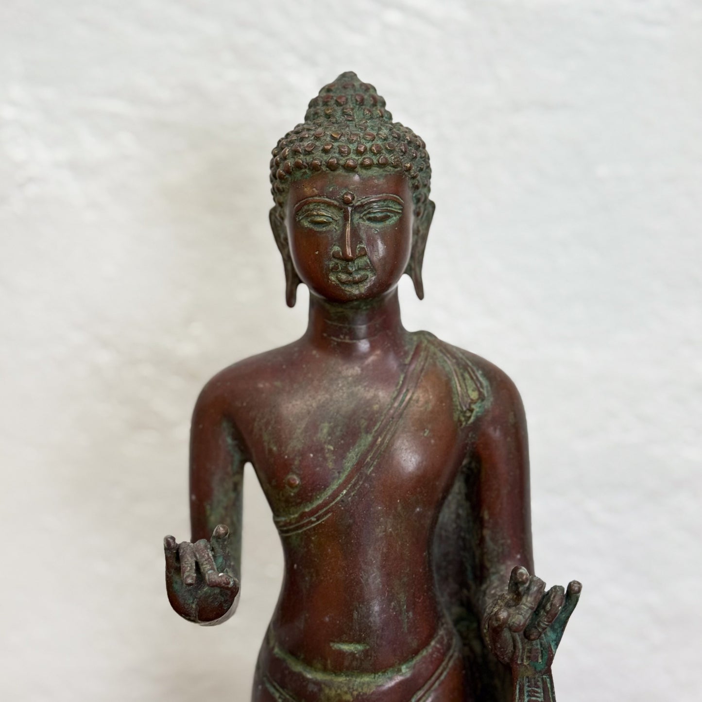 Standing Bronze Buddha