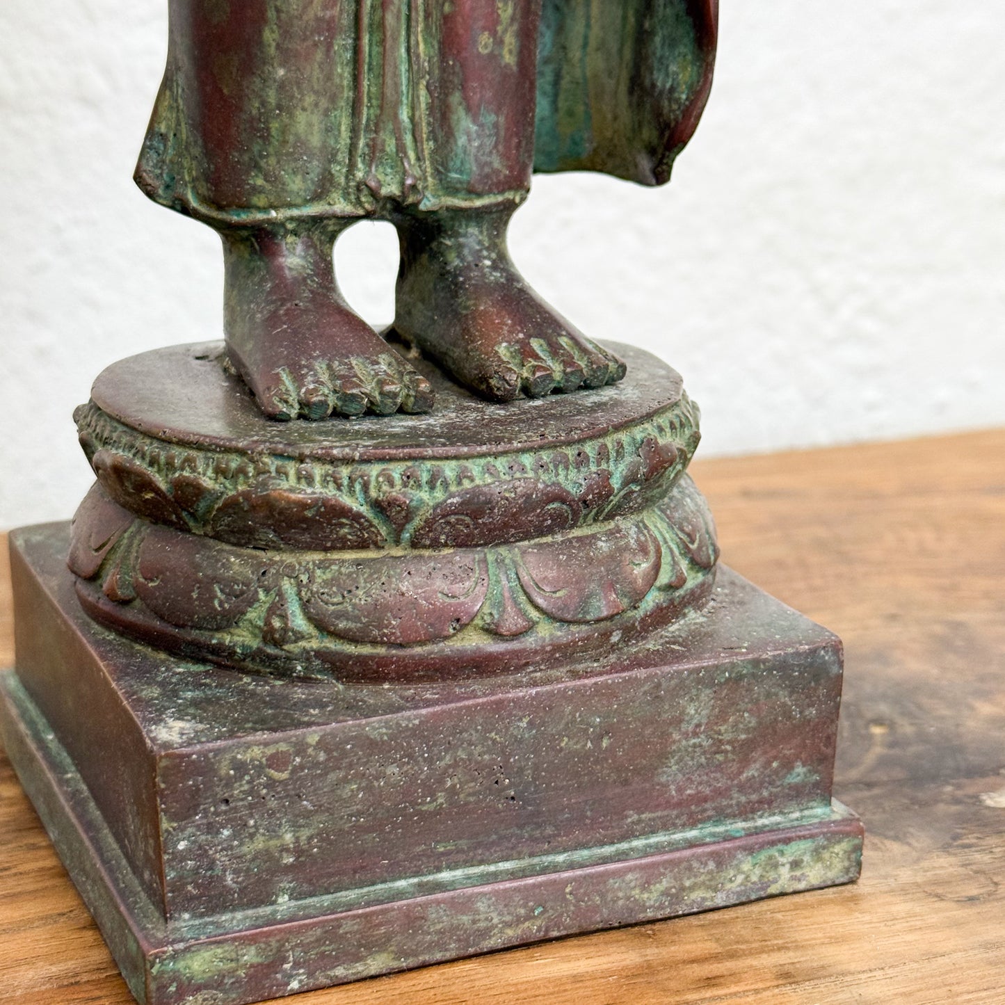 Standing Bronze Buddha