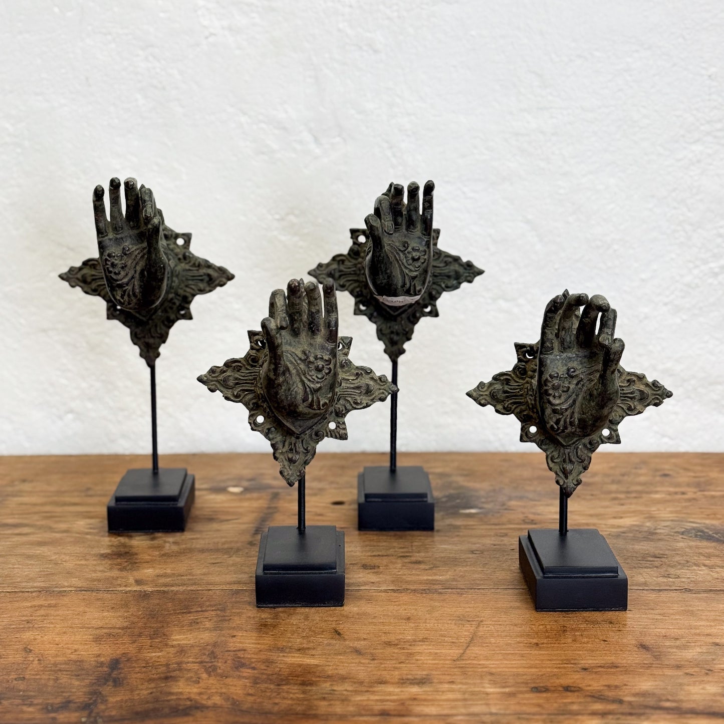 Ornate Bronze Buddha Hand