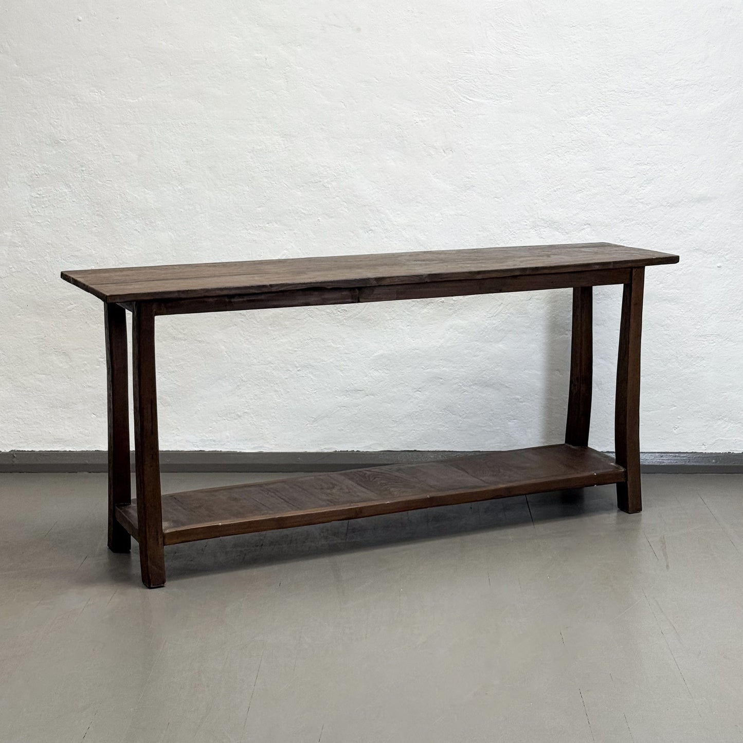 Console Table with Shelf