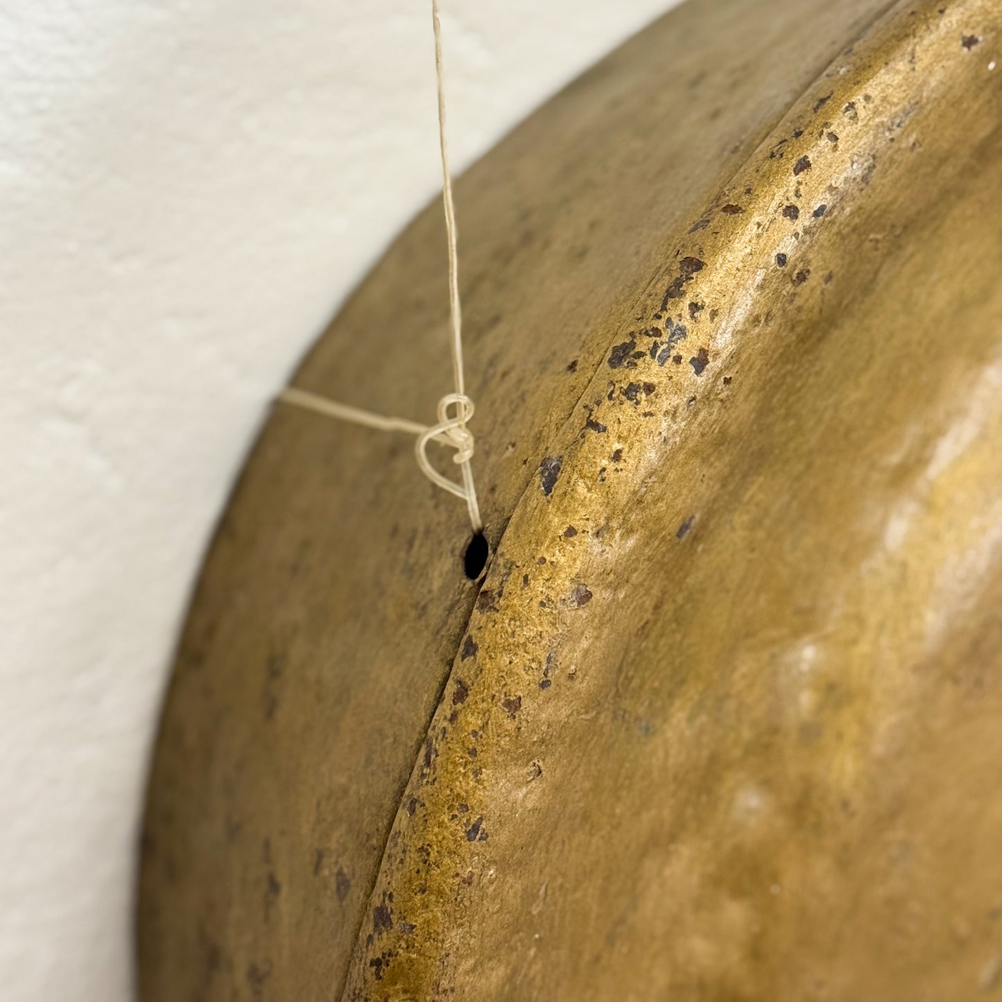 Vintage Brass Gong