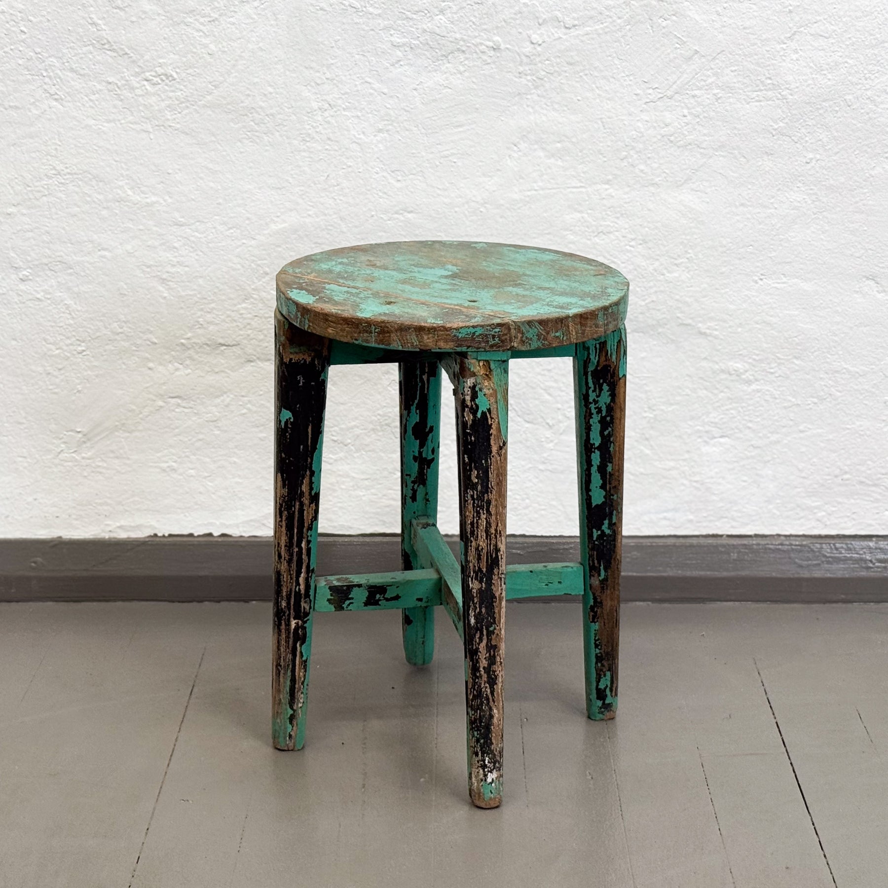 Painted Vintage Stool