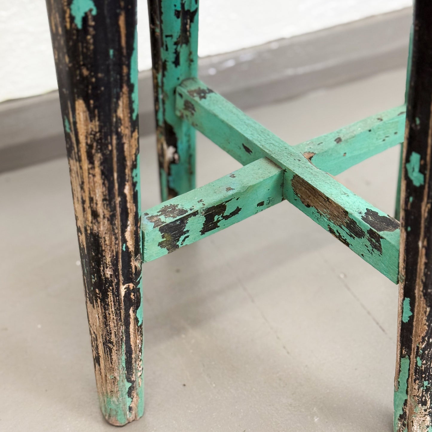 Painted Vintage Stool