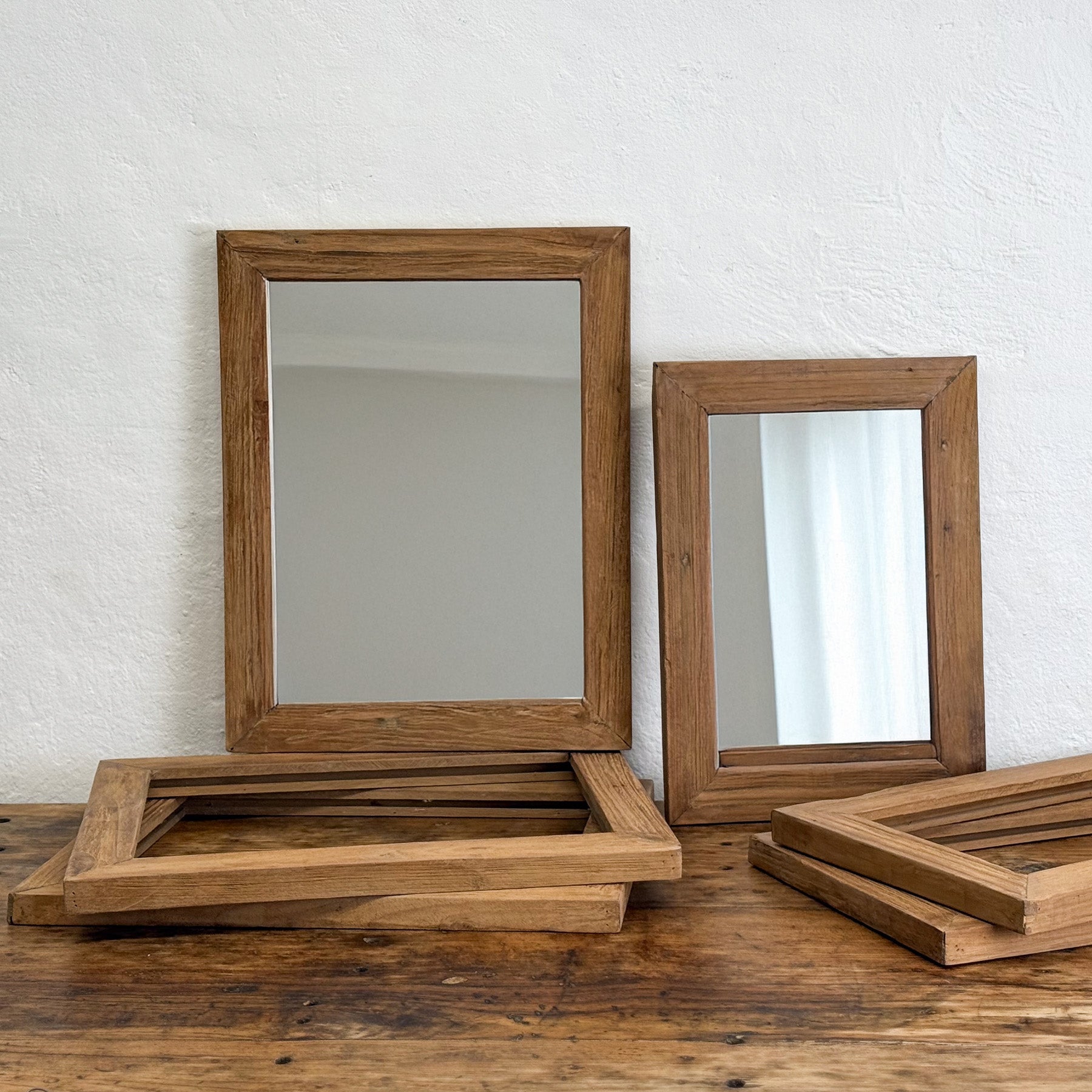 Reclaimed Timber Frame Mirror