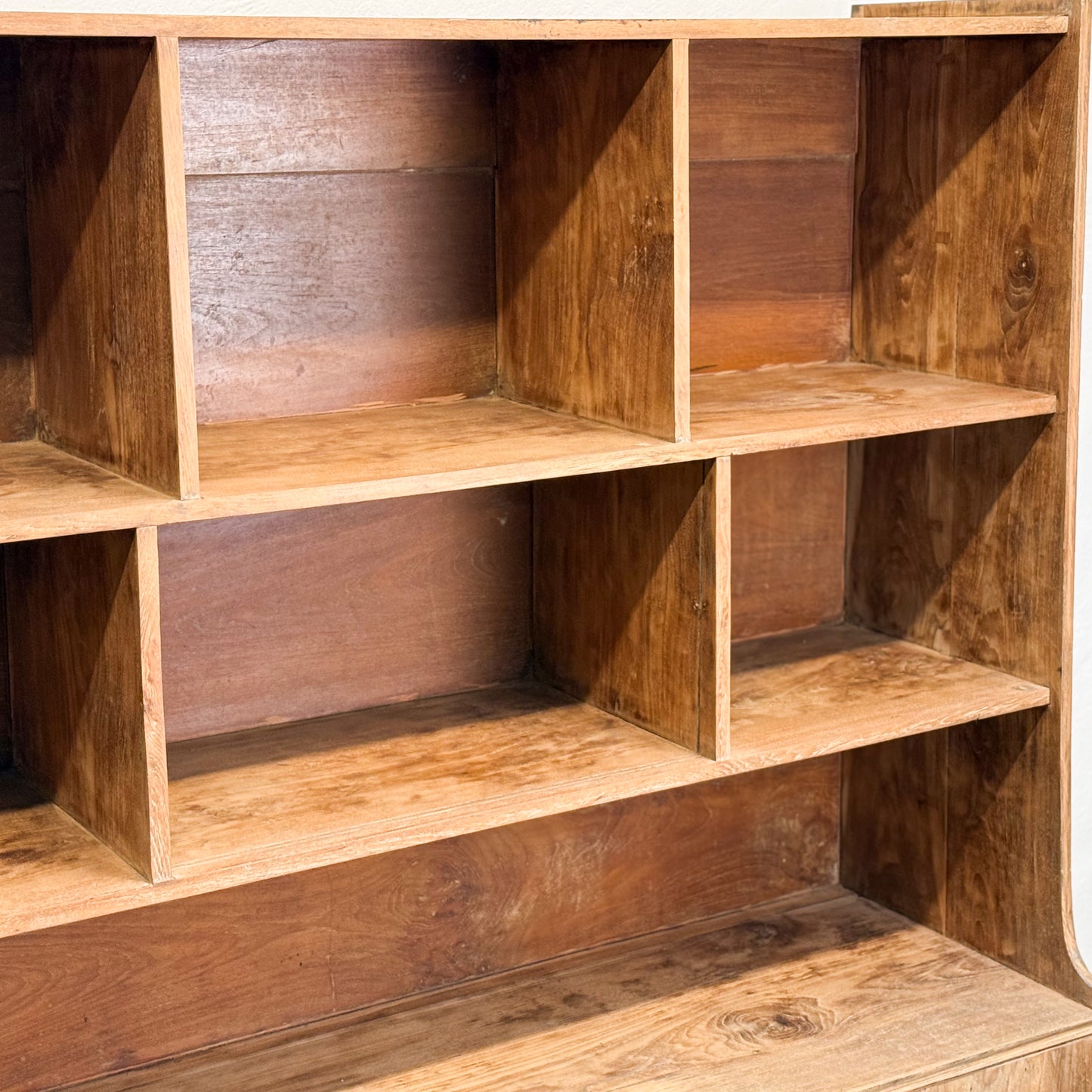Teak Display Cabinet