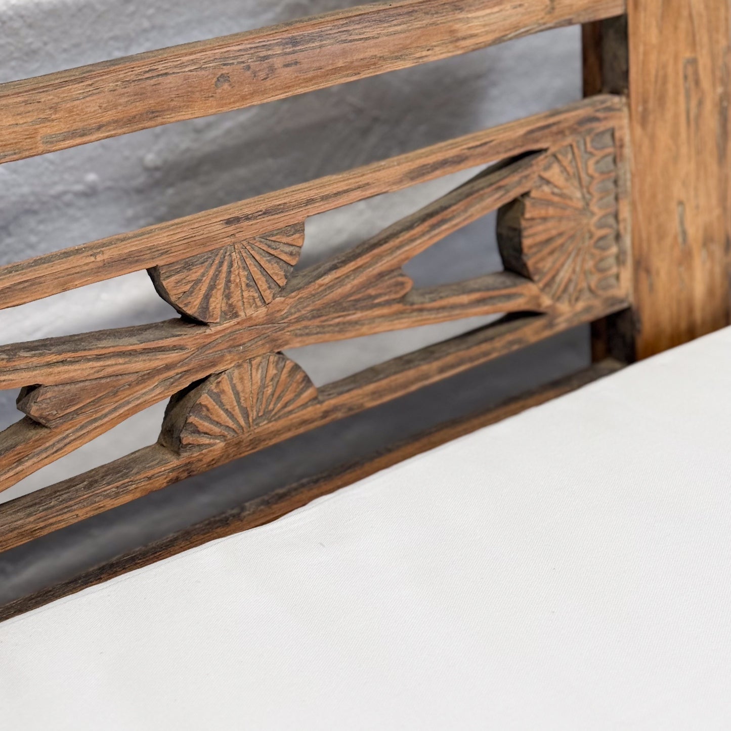 Carved Teak Daybed