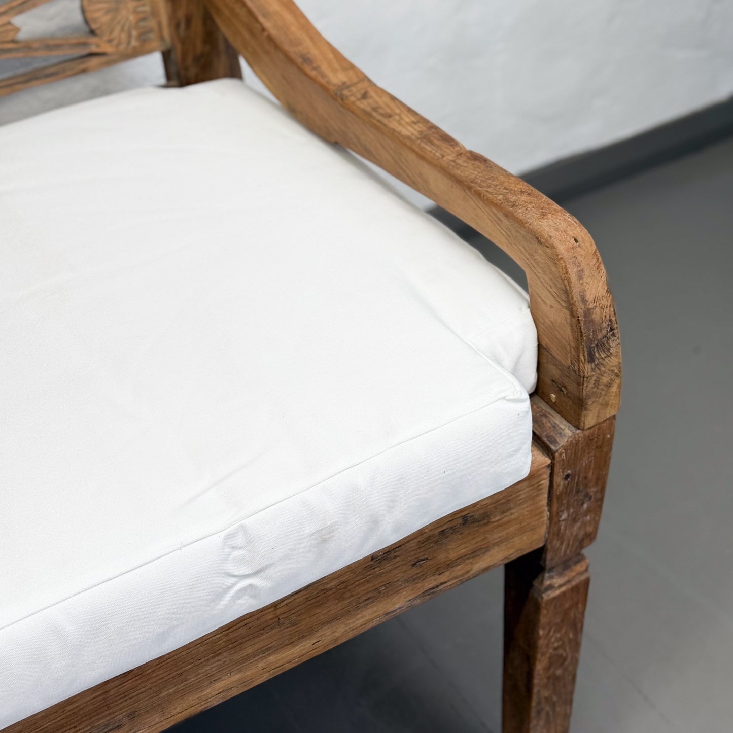 Carved Teak Daybed