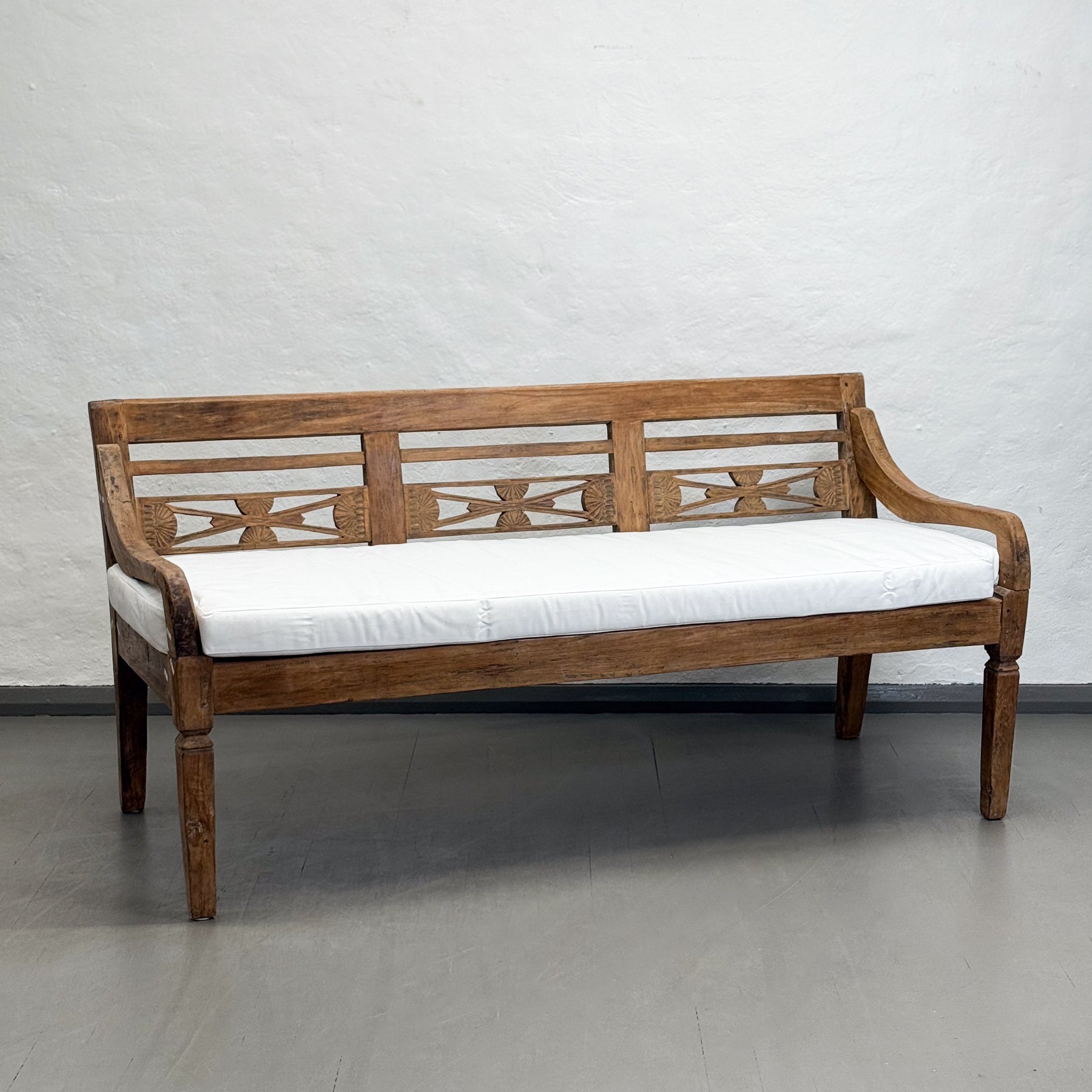 Carved Teak Daybed