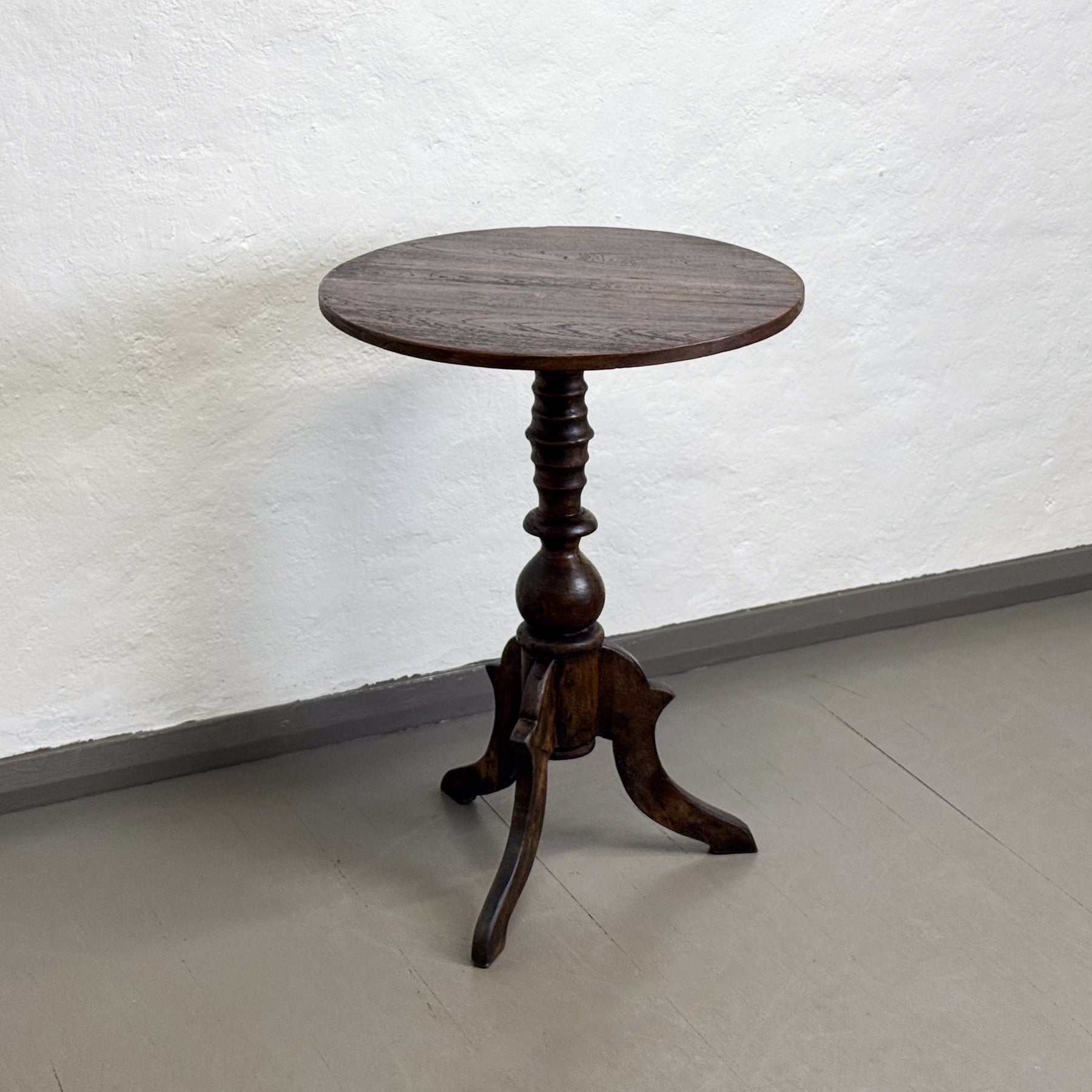 Small Vintage Pedestal Table