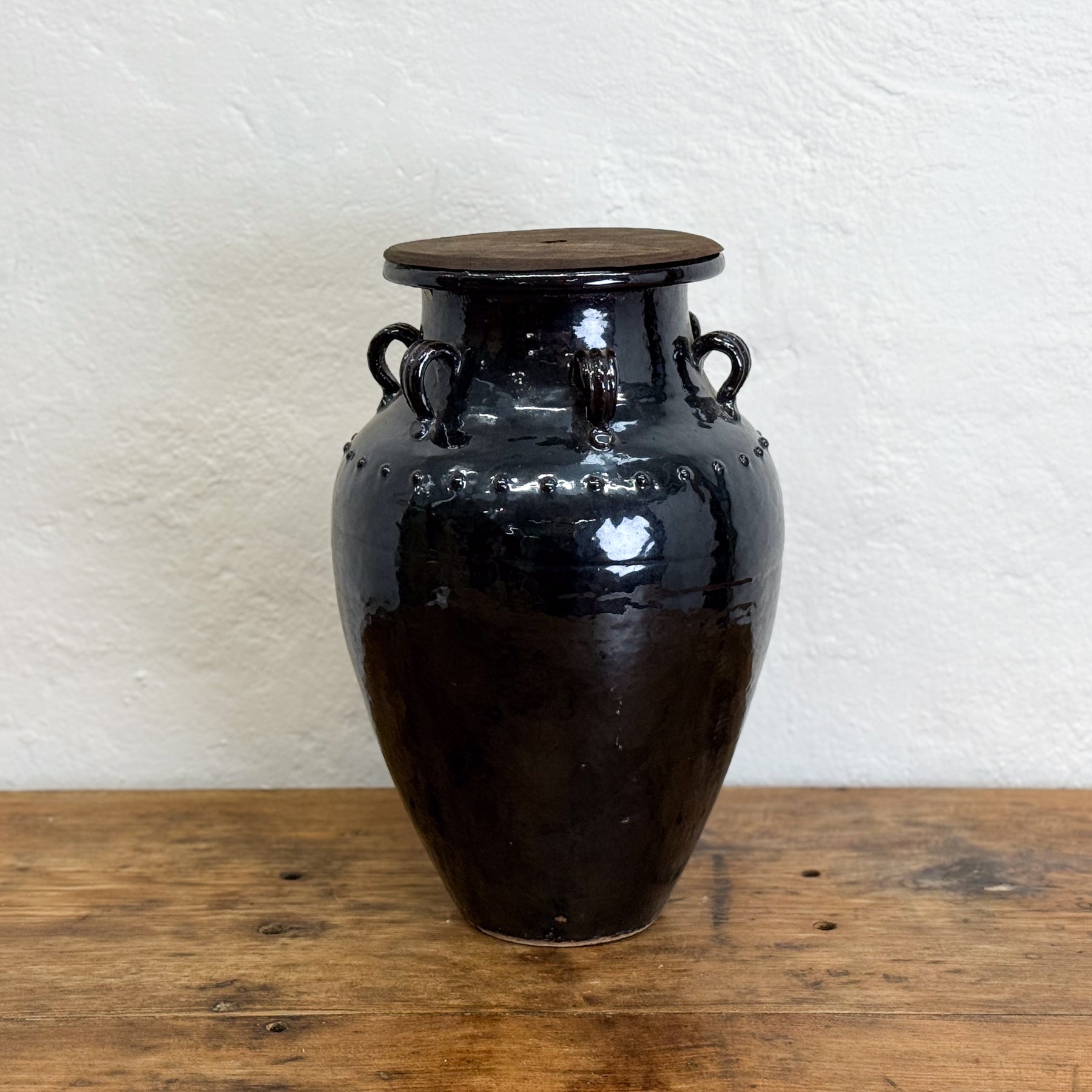 Ceramic Pot with Handles
