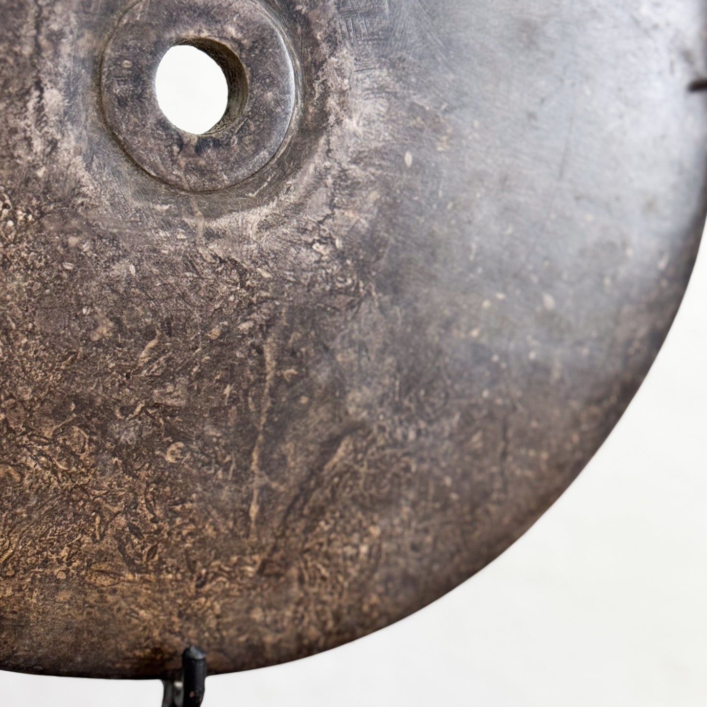 Stone Disc on Stand
