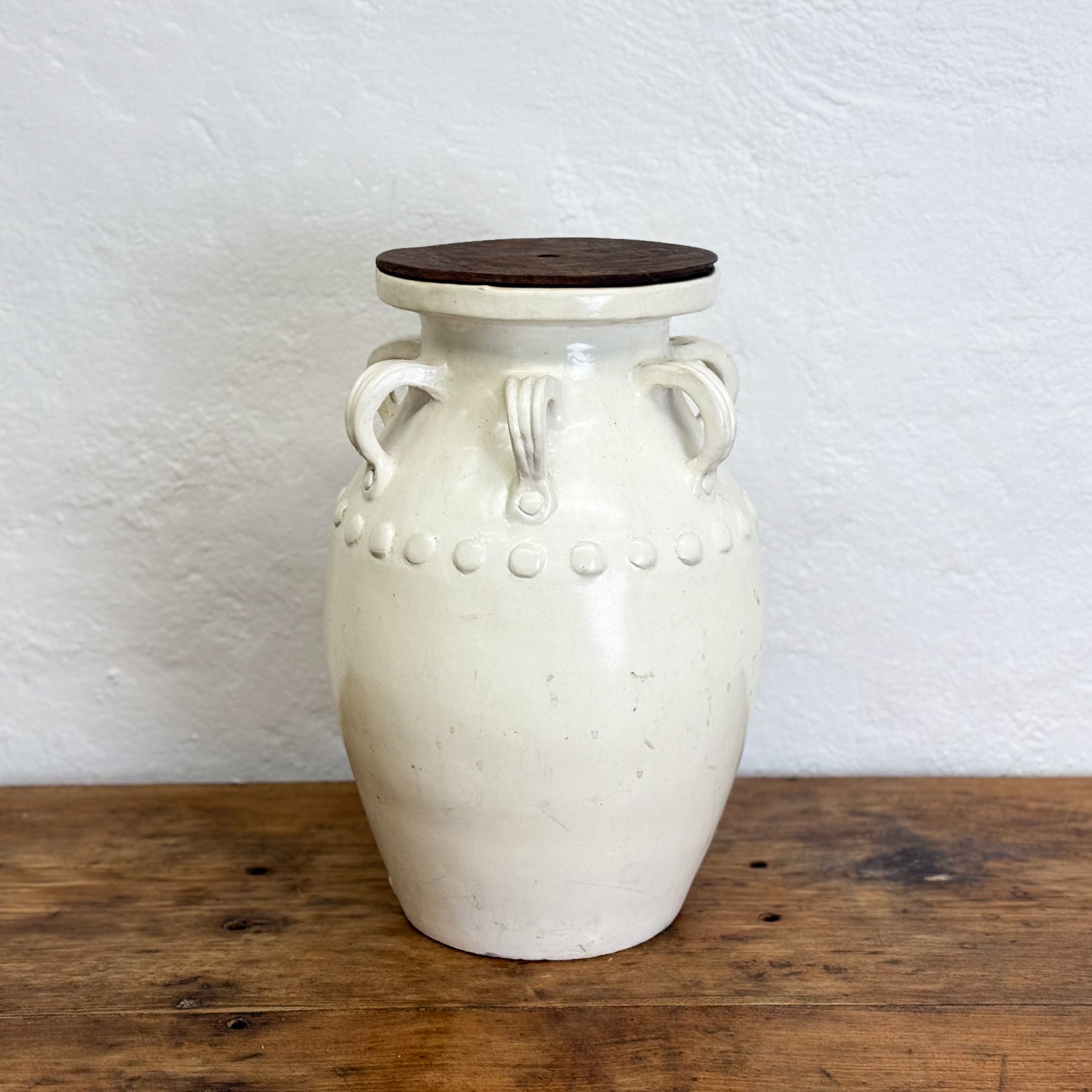 Handled Ceramic Pot