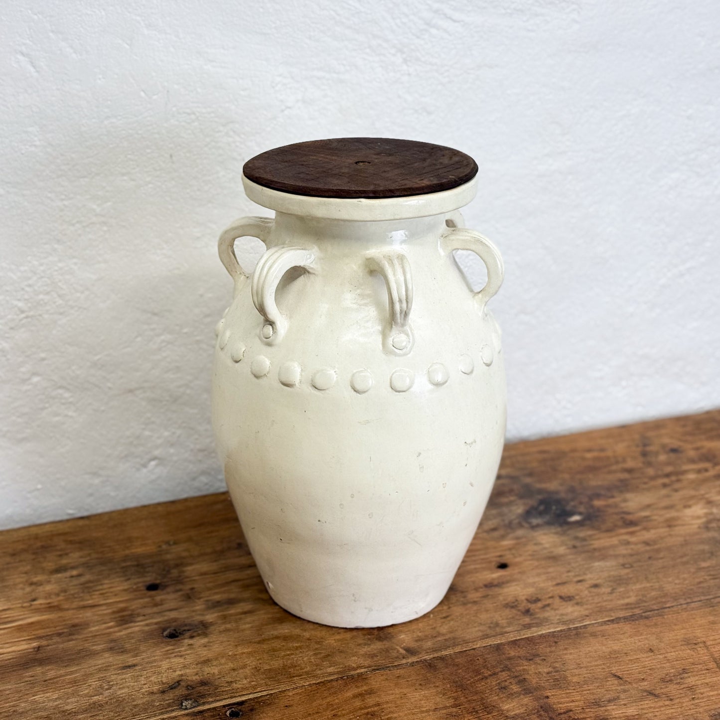 Handled Ceramic Pot