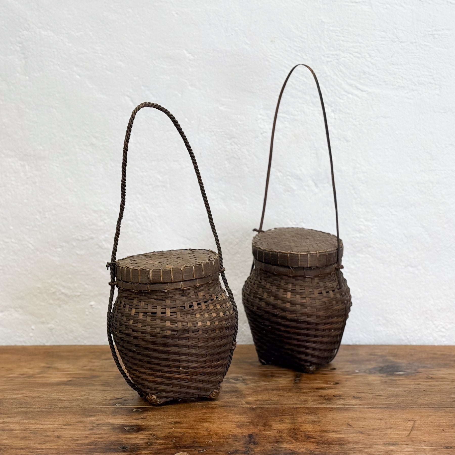 Rattan Fish Trap Bag
