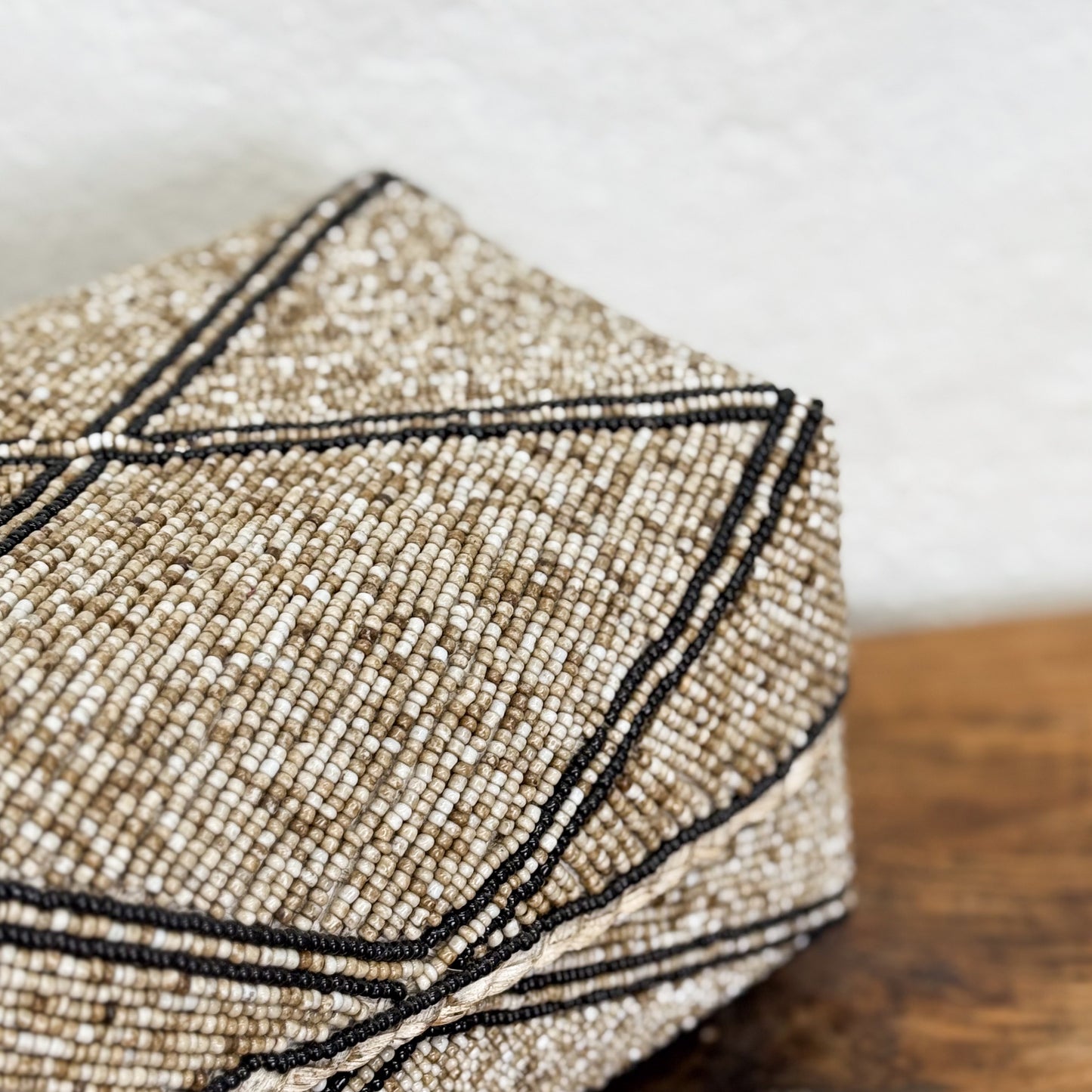 Beaded Cross Box