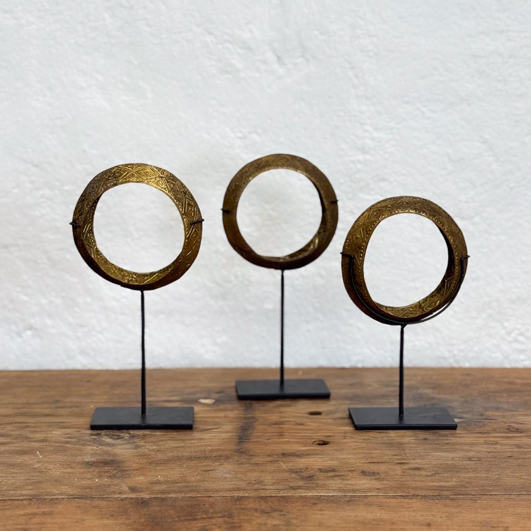 Gold Plated Bracelet on Stand