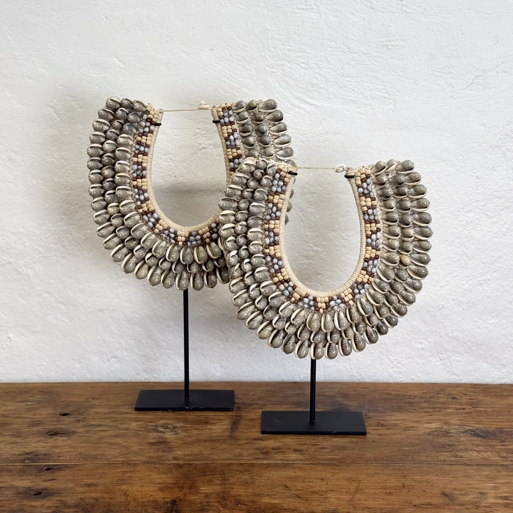 Grey Papua Shell Necklace