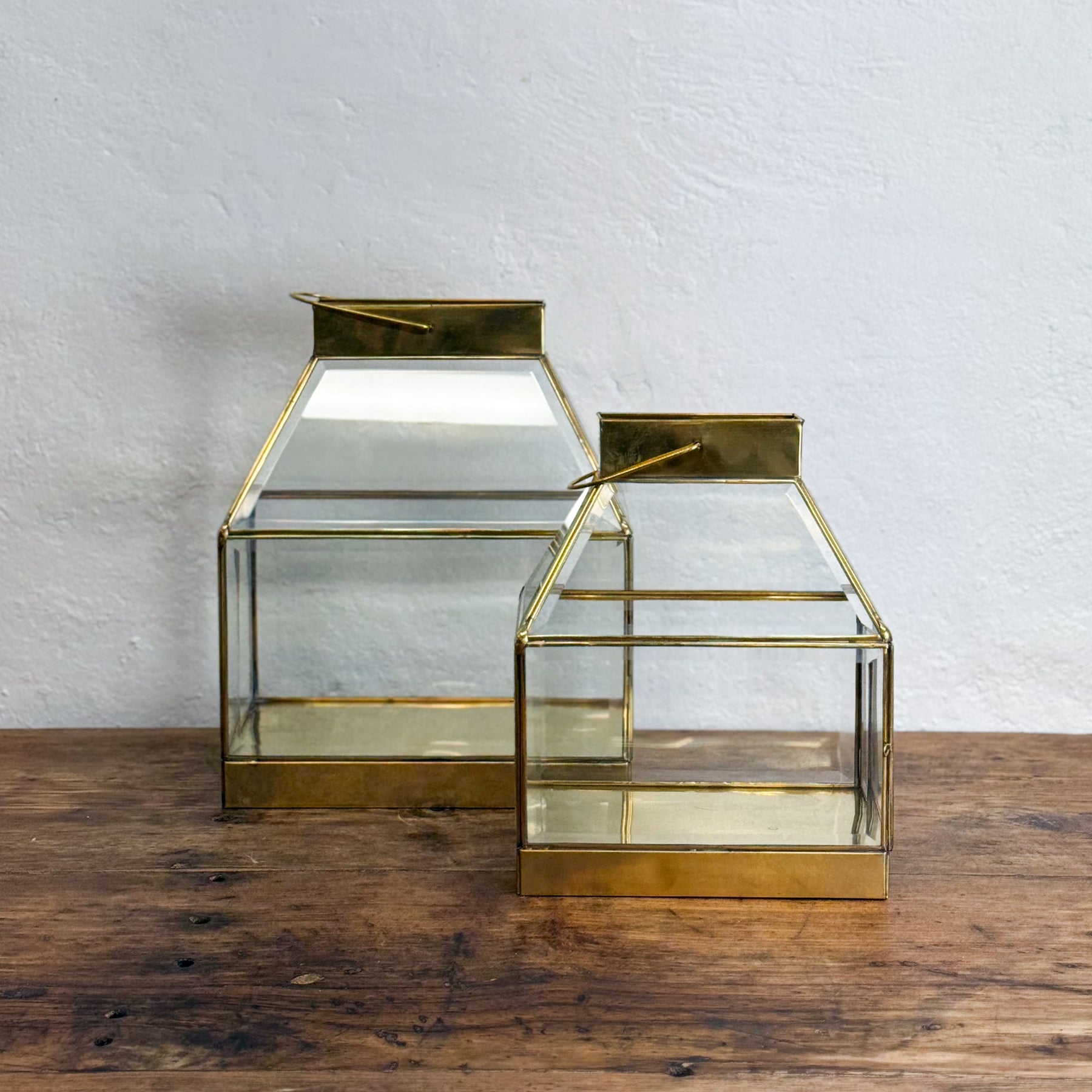 Handheld Lantern Rectangular Gold Rectangular Lantern – Orient House