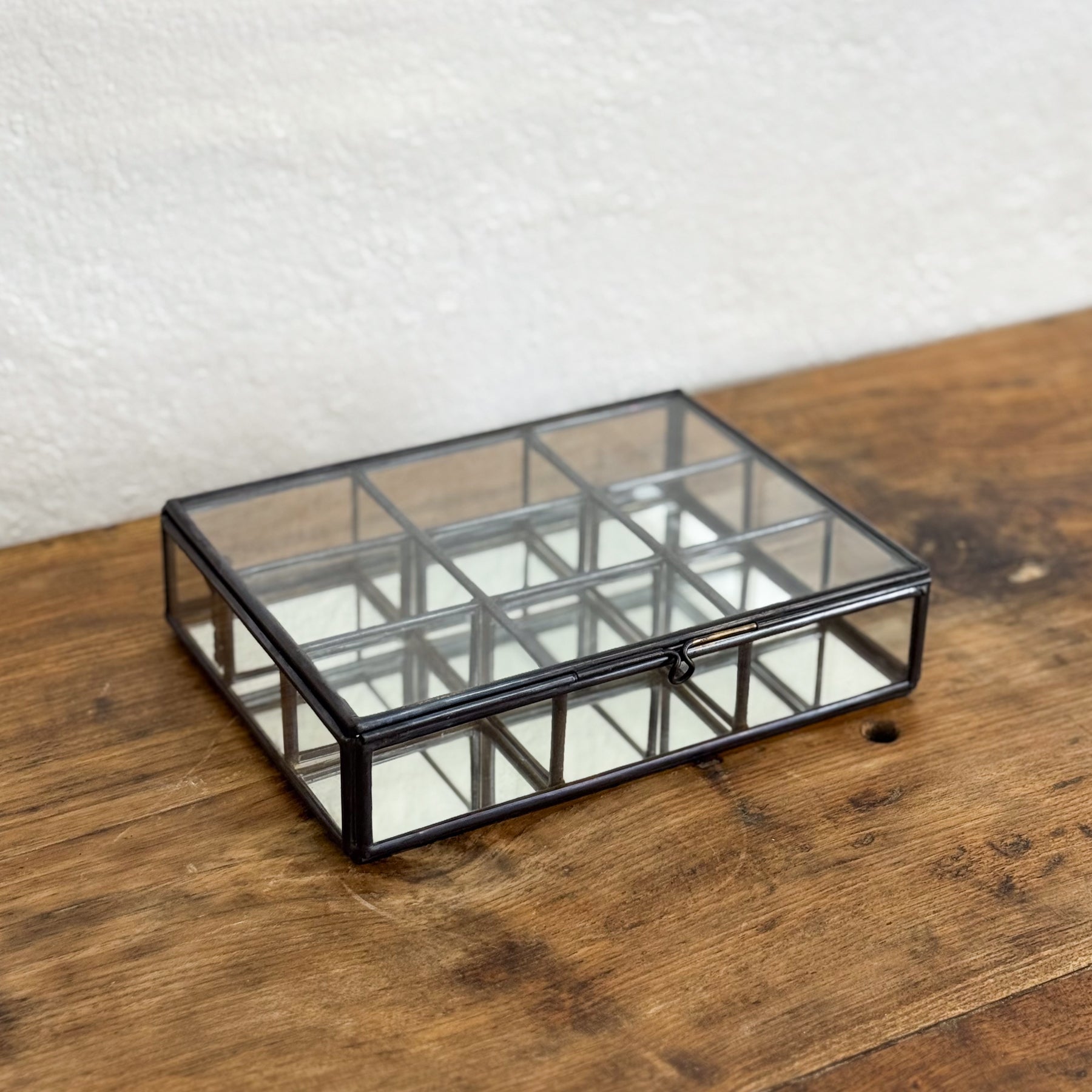 Segmented Glass Display Box