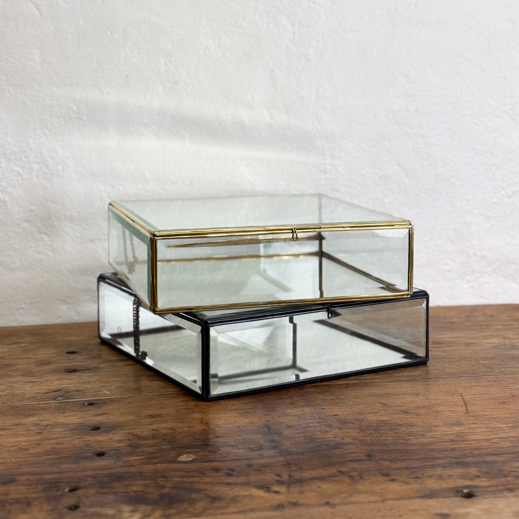 Mirror Glass Display Box
