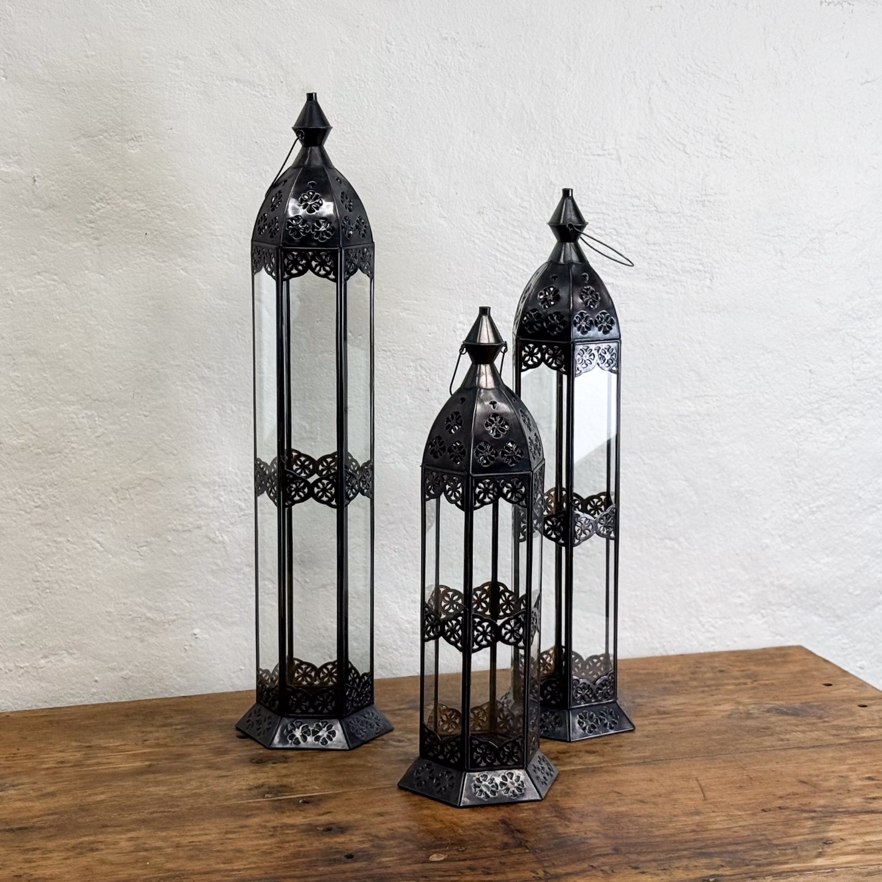 Pierced Hexagonal Lantern