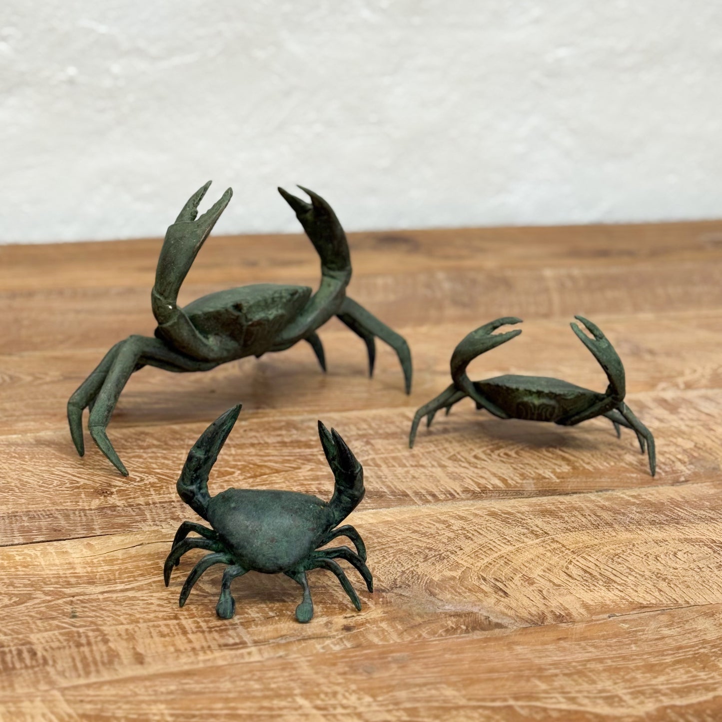 Verdigris Bronze Crab