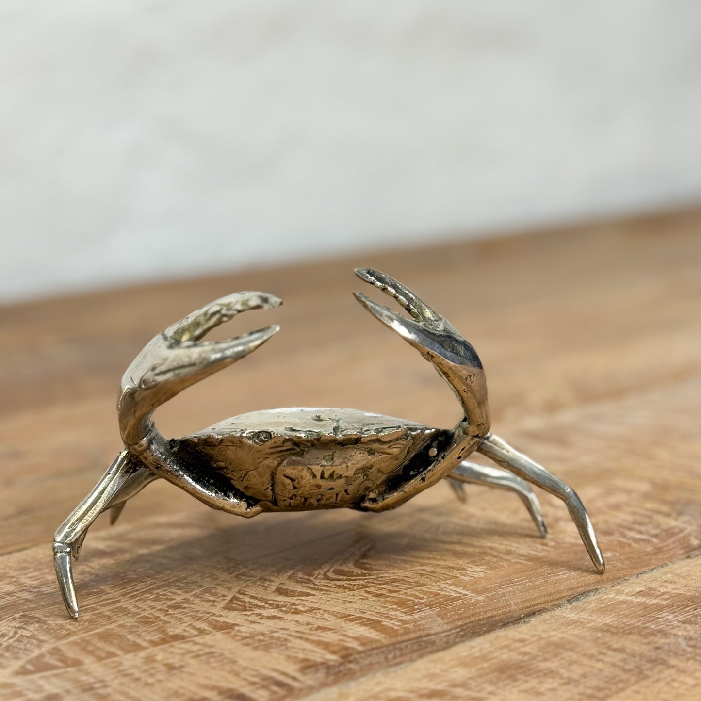 Silver Bronze Crab