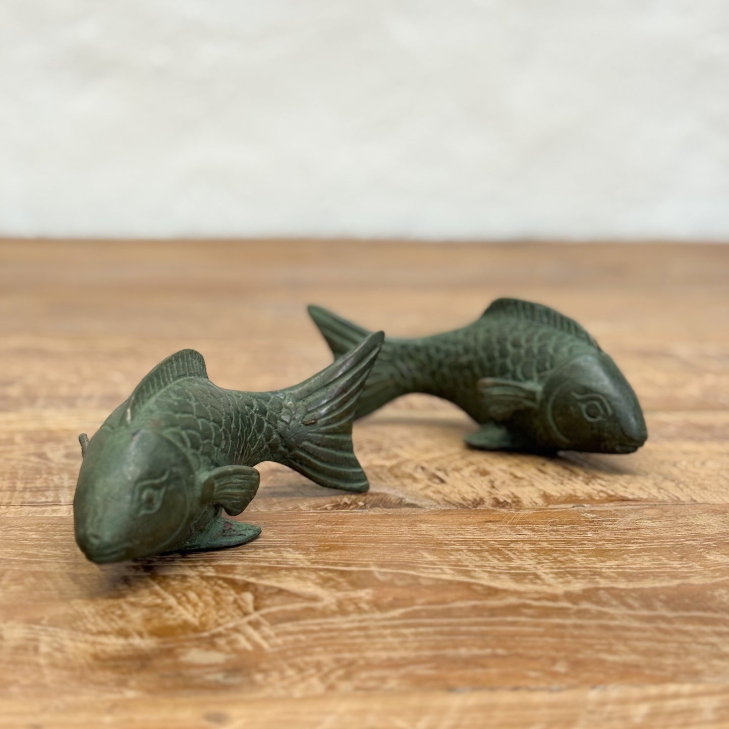 Verdigris Bronze Fish