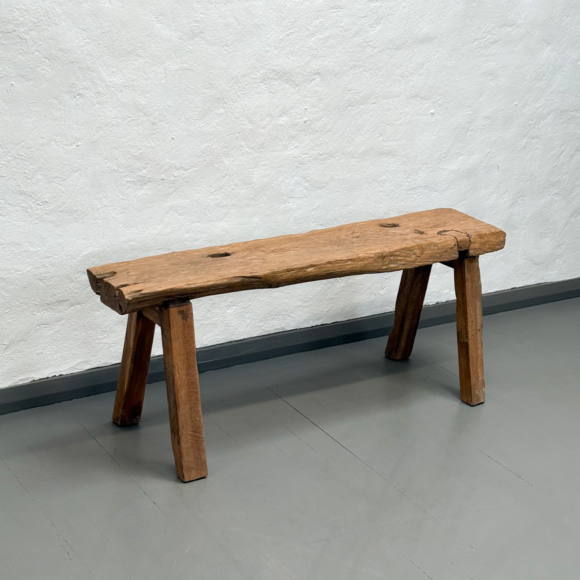 Rustic Teak Dingklik Bench
