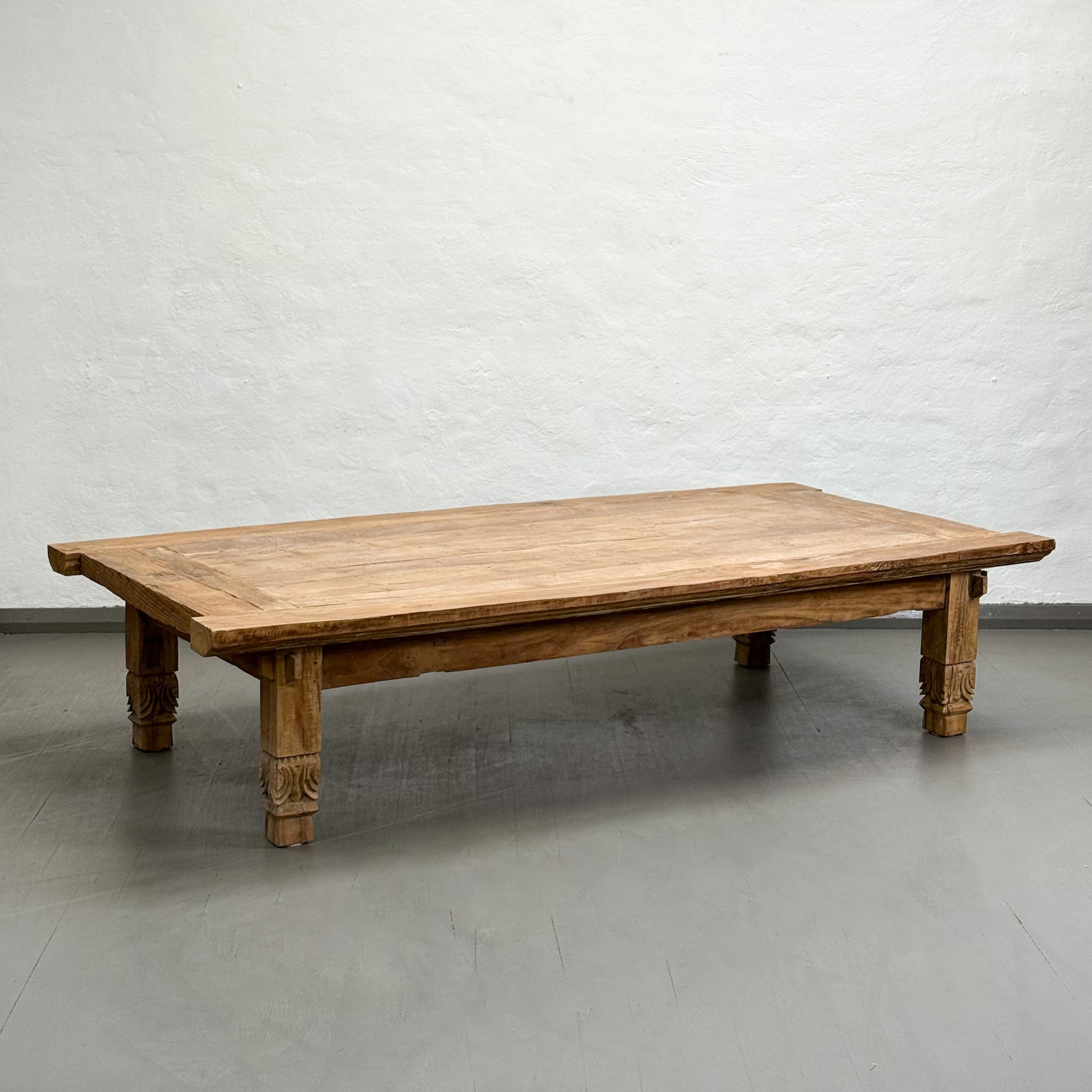 Vintage Teak Weaving Coffee Table