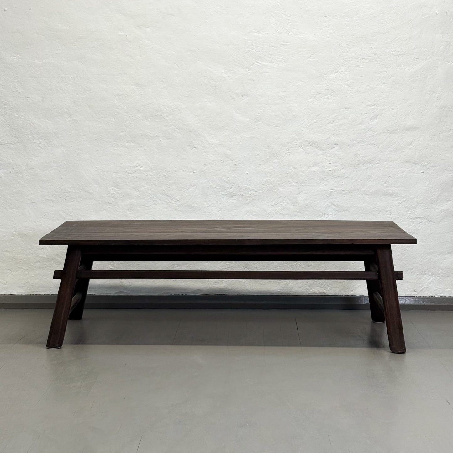 Braced Teak Coffee Table