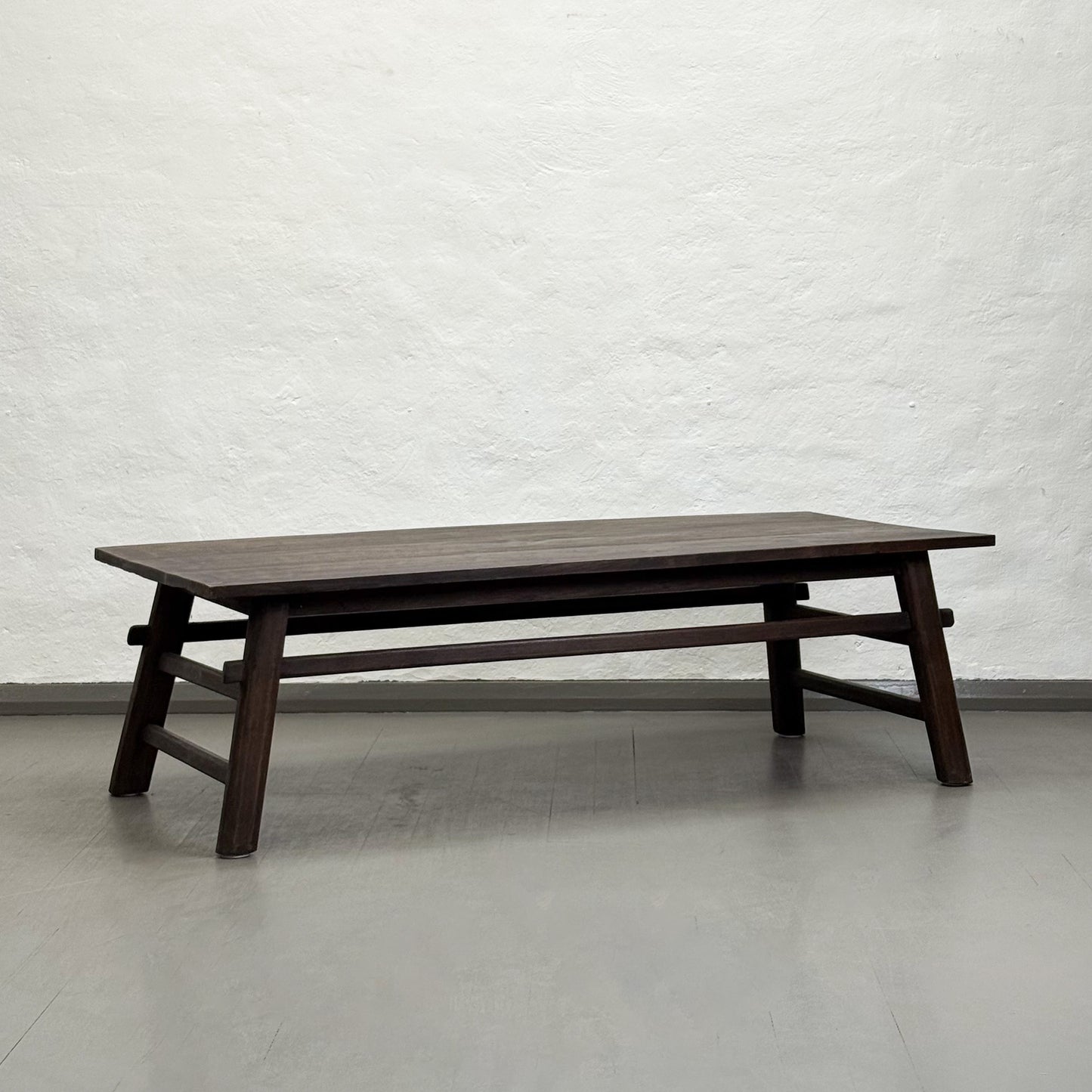 Braced Teak Coffee Table