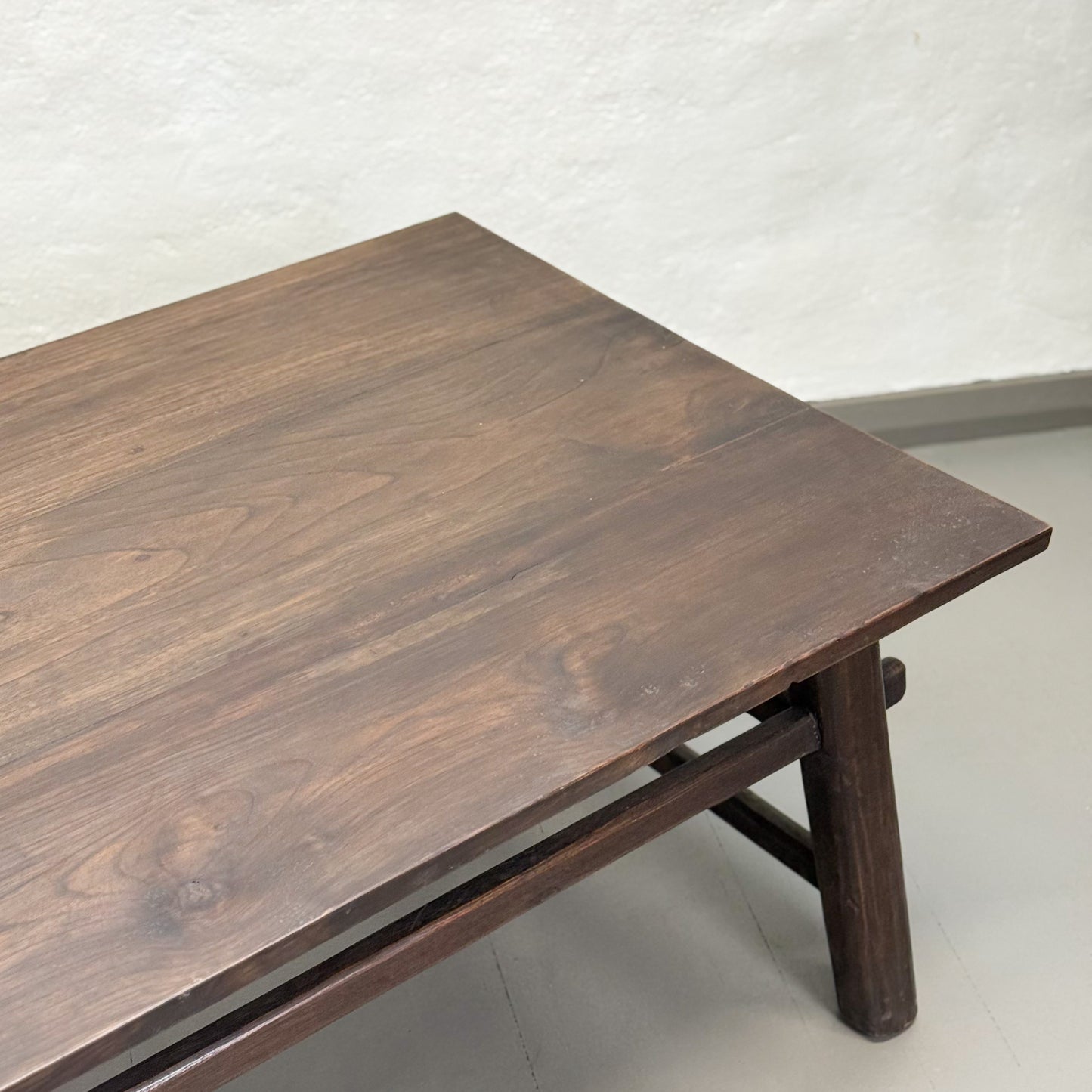 Braced Teak Coffee Table