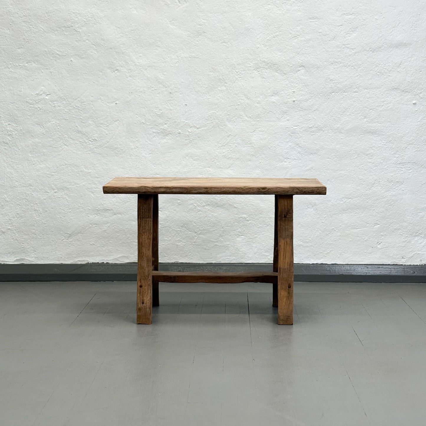 Small Teak Dingklik Bench