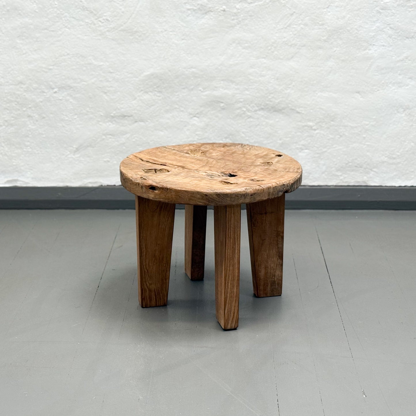 Simple Teak Stool