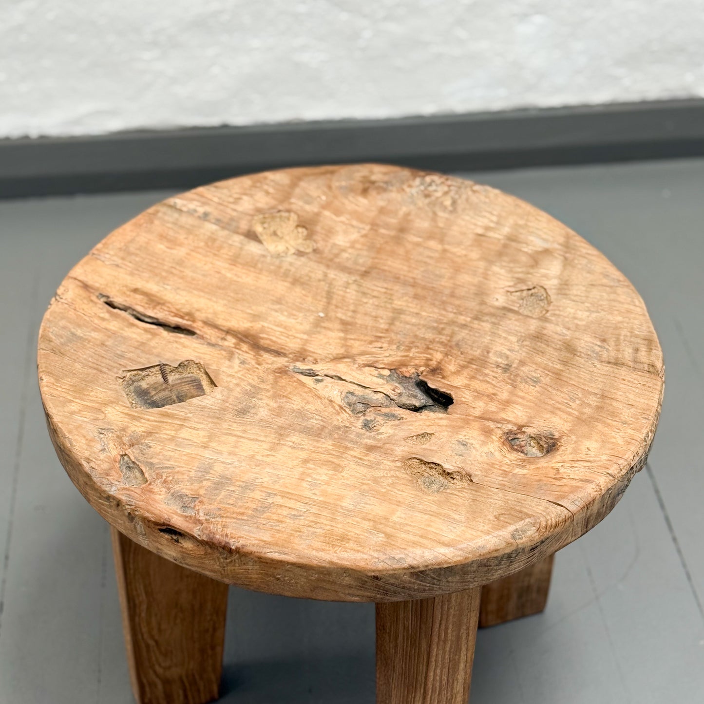 Simple Teak Stool