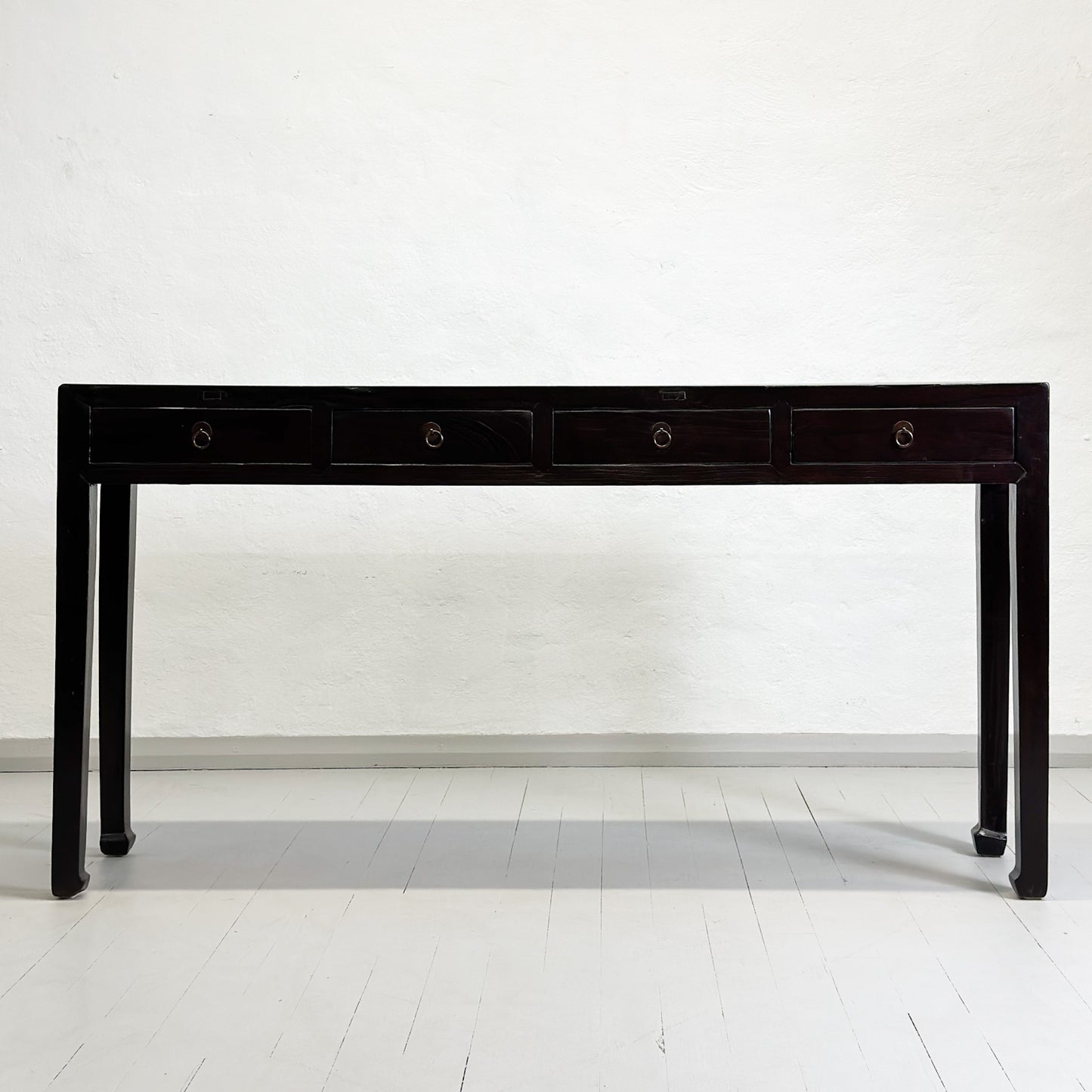Simple 4 Drawer Console Table