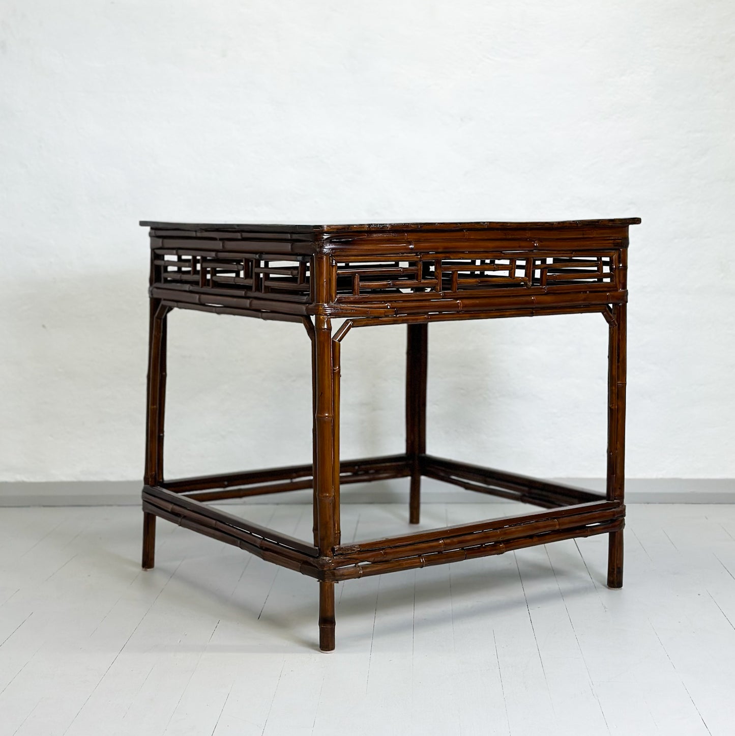 Square Bamboo Table