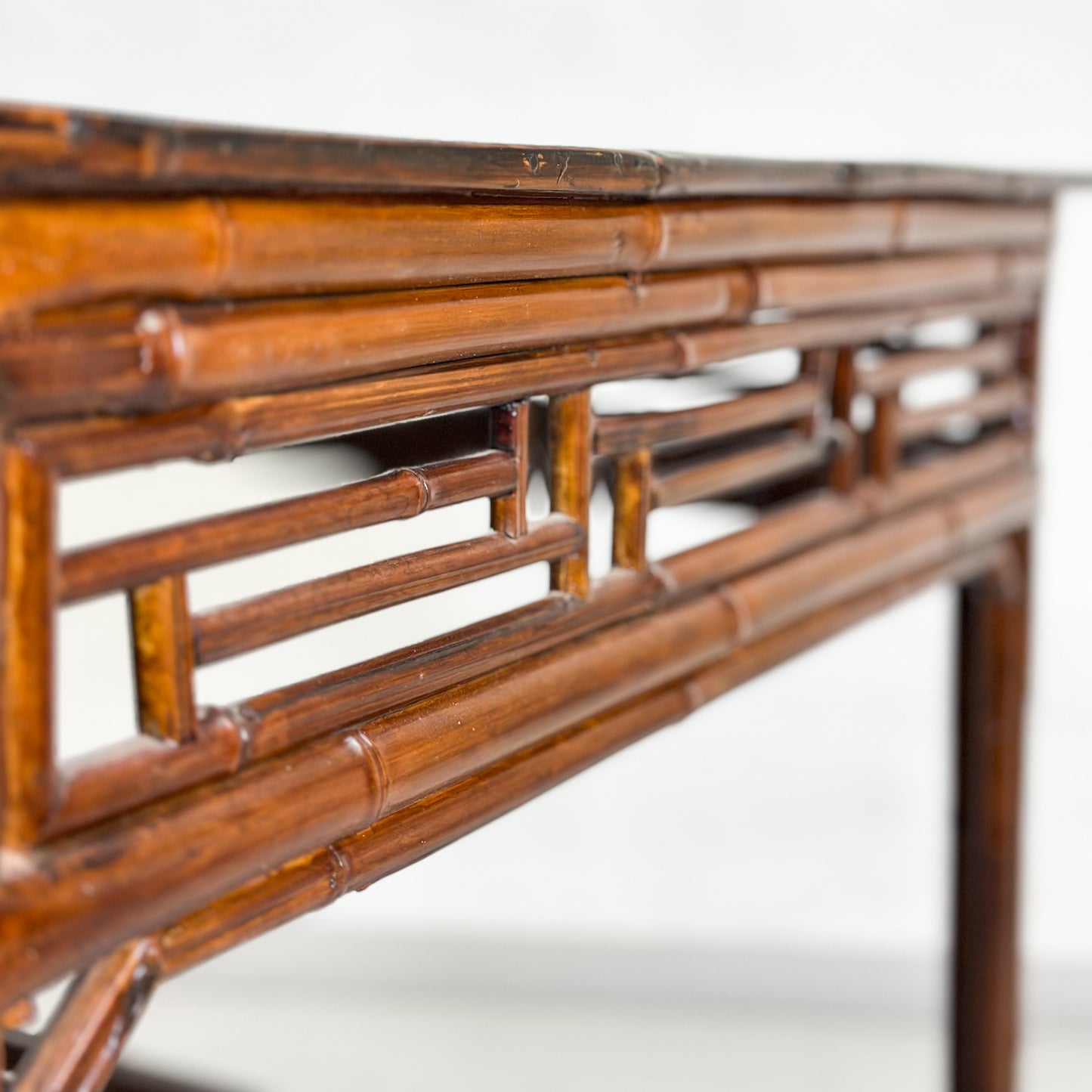 Square Bamboo Table