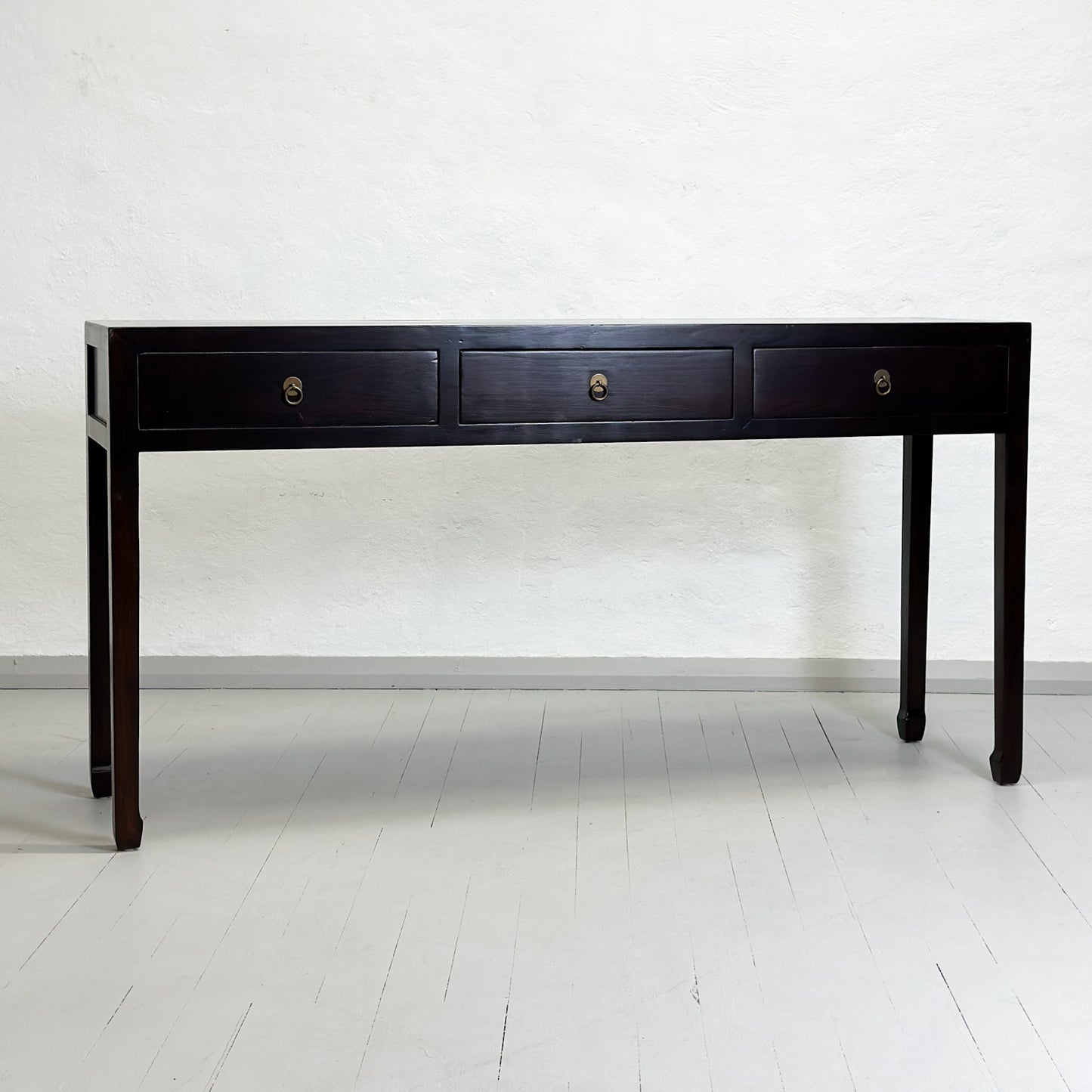 3 Drawer Elm Console