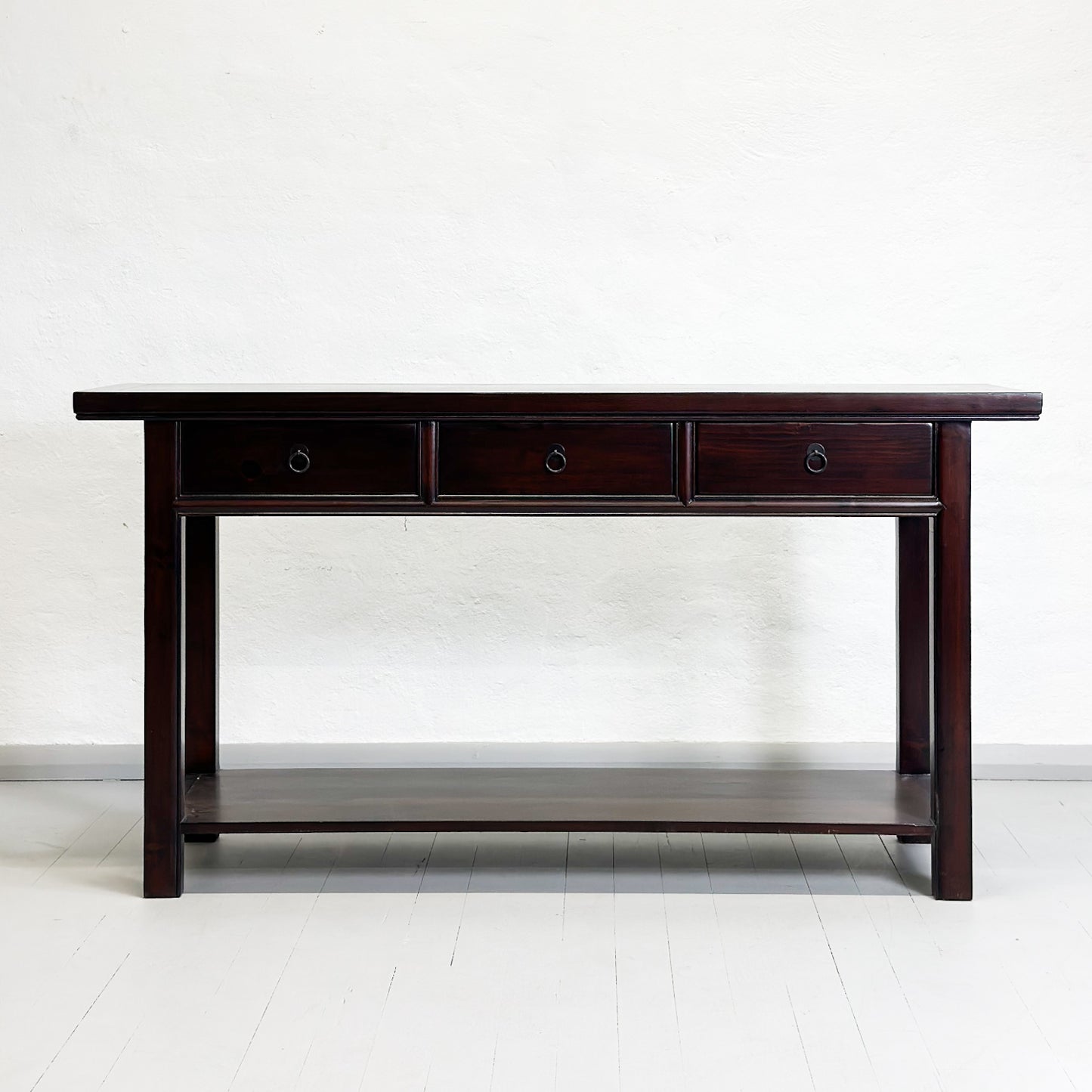 3 Drawer Console with Shelf
