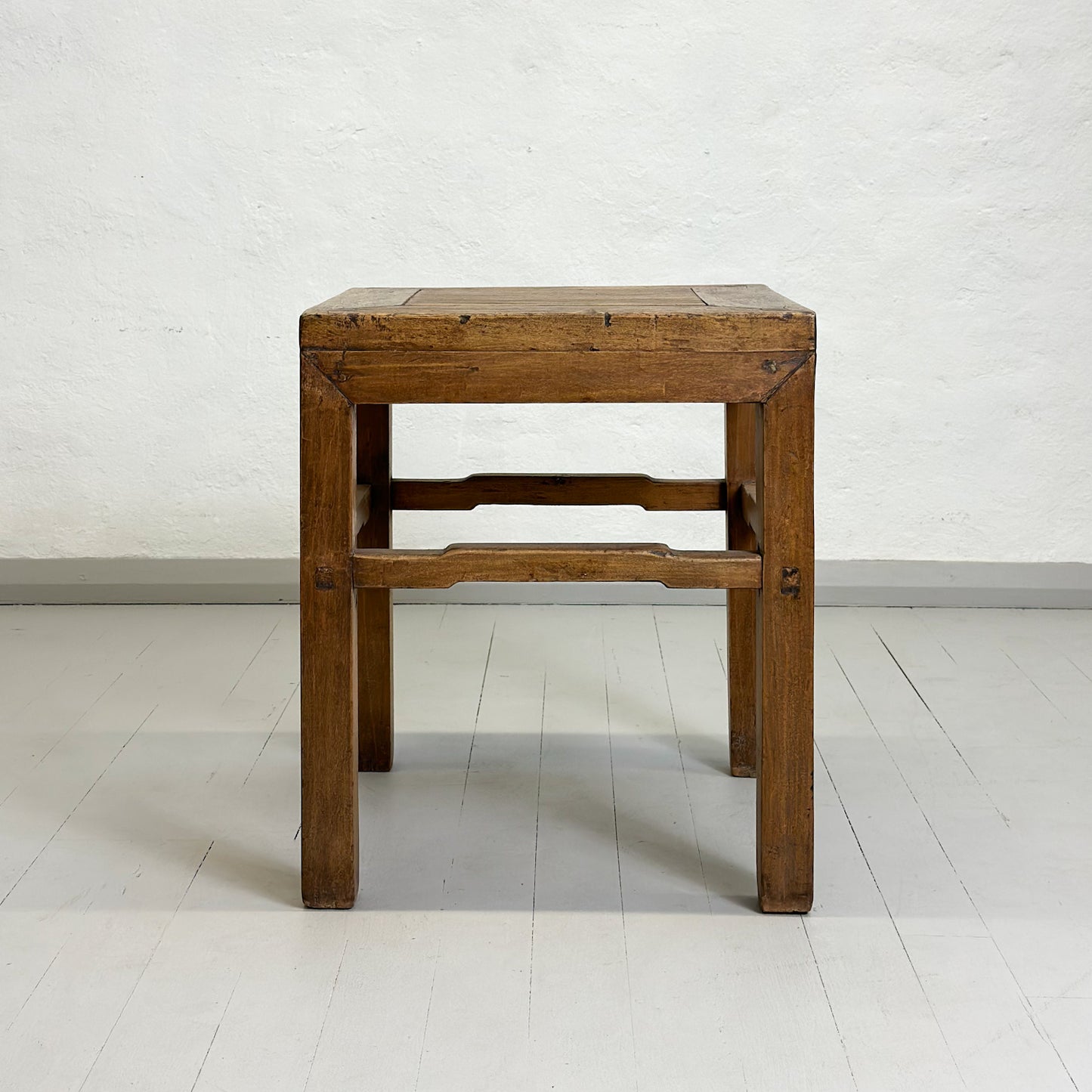 Antique Elm Side Table