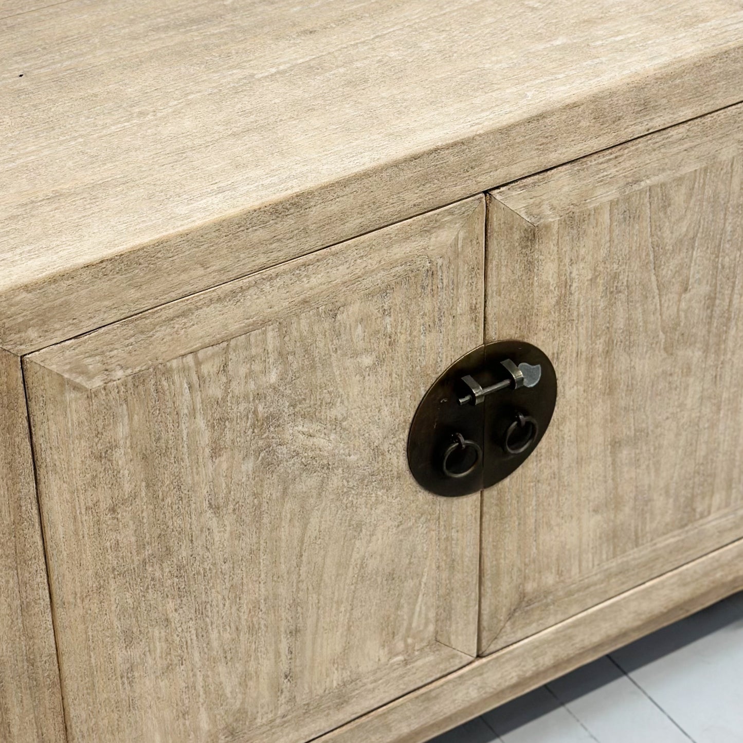 Simple 2 Door Chinese Cabinet