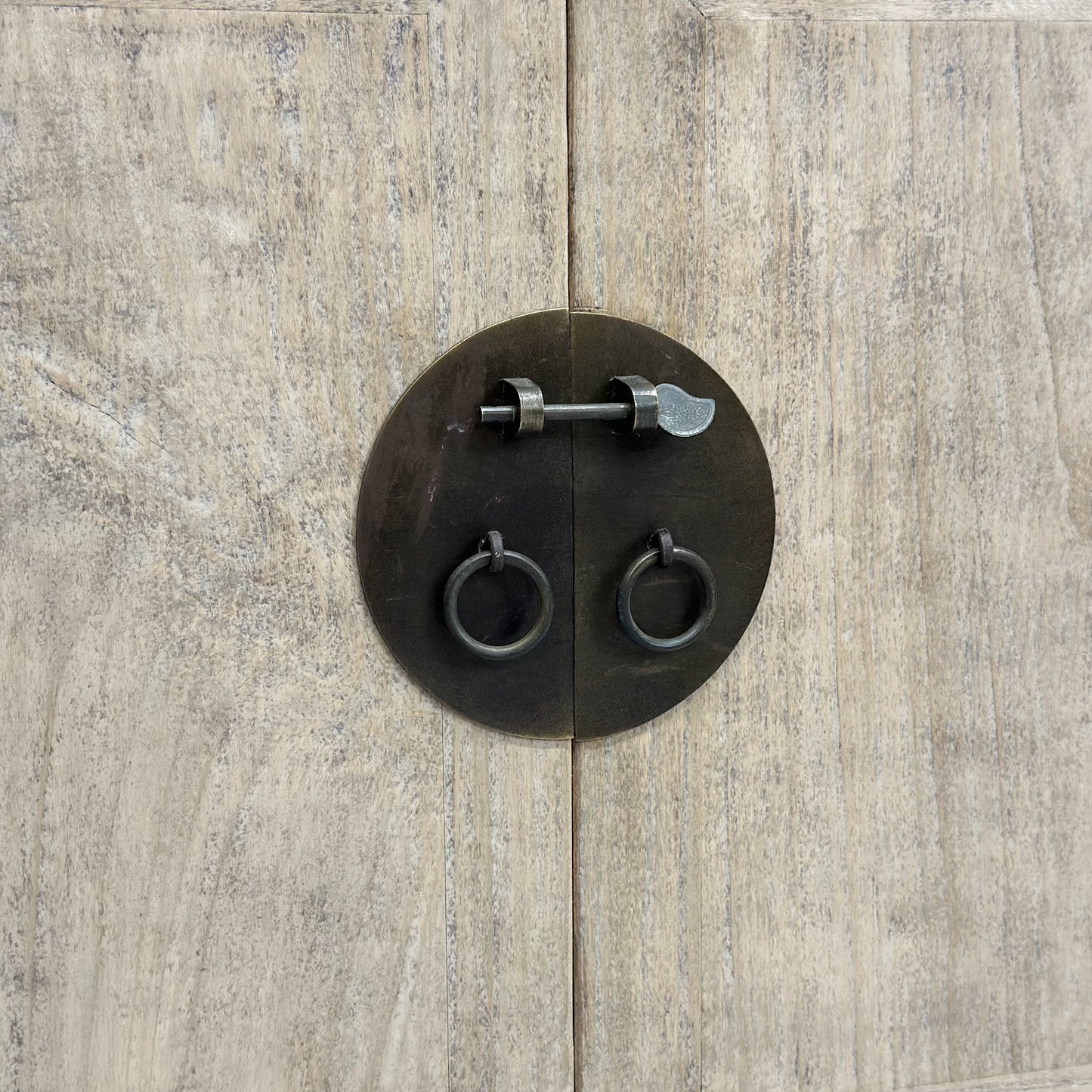 Simple 2 Door Chinese Cabinet